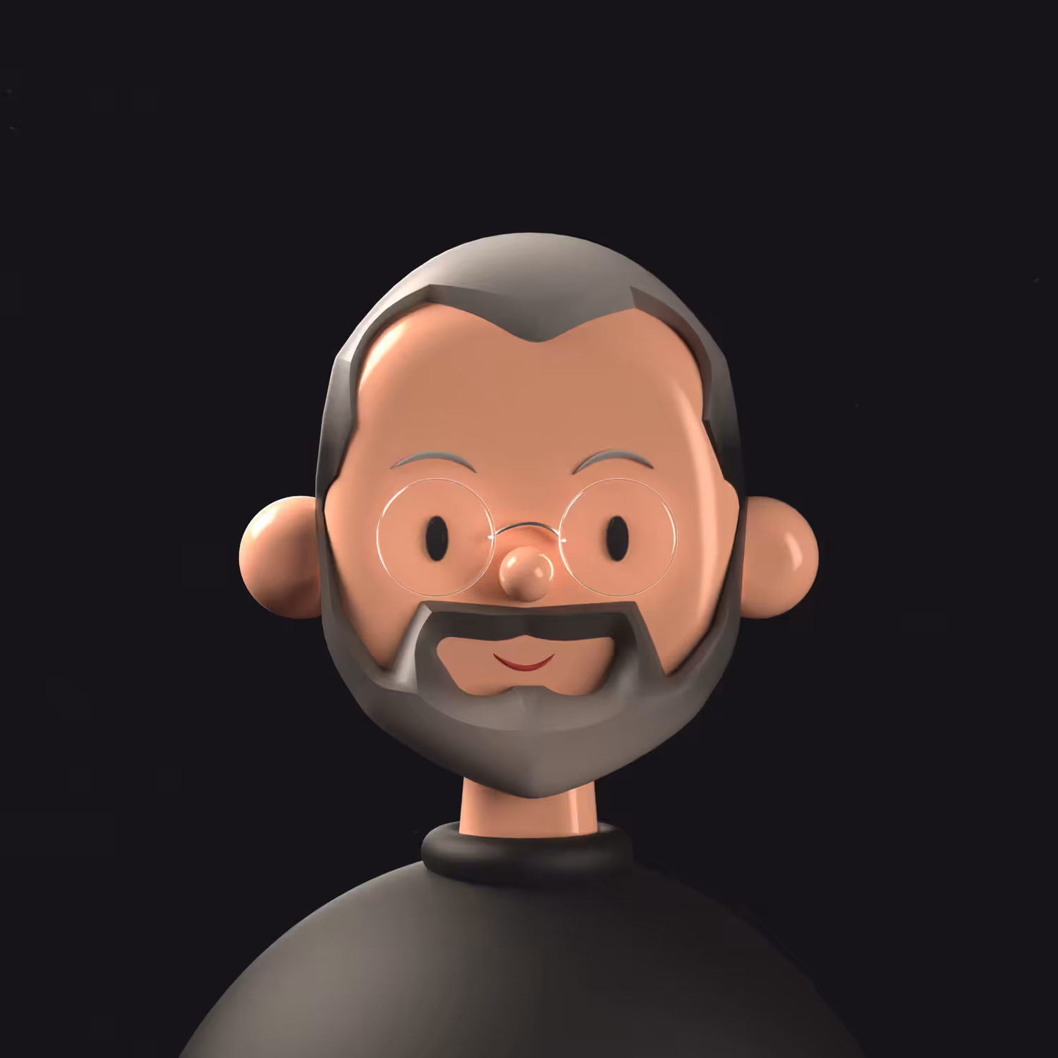 Steve Jobs Toy Face