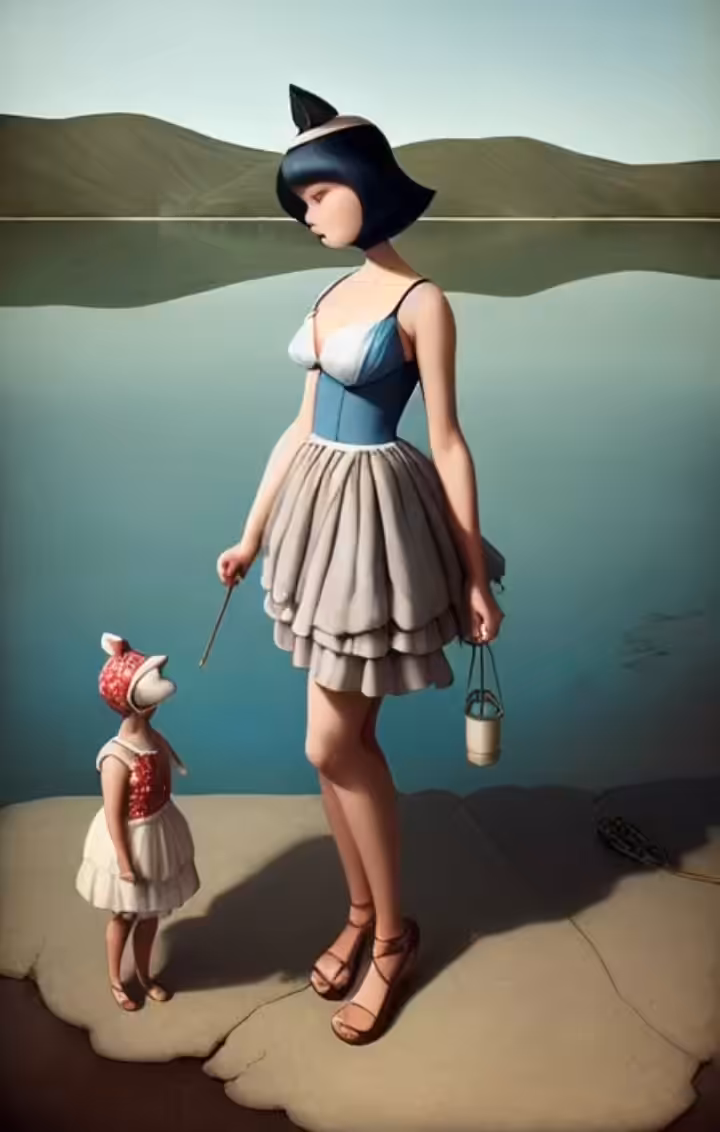 Saving my Life with my ART : Lakeside