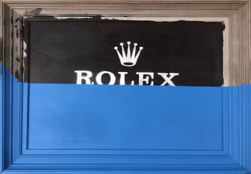 Blue Dipped Rolex