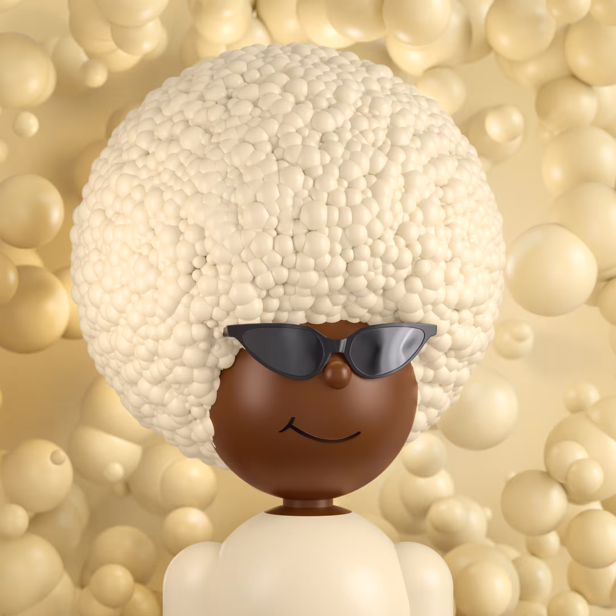 White Chocolate Bubbles