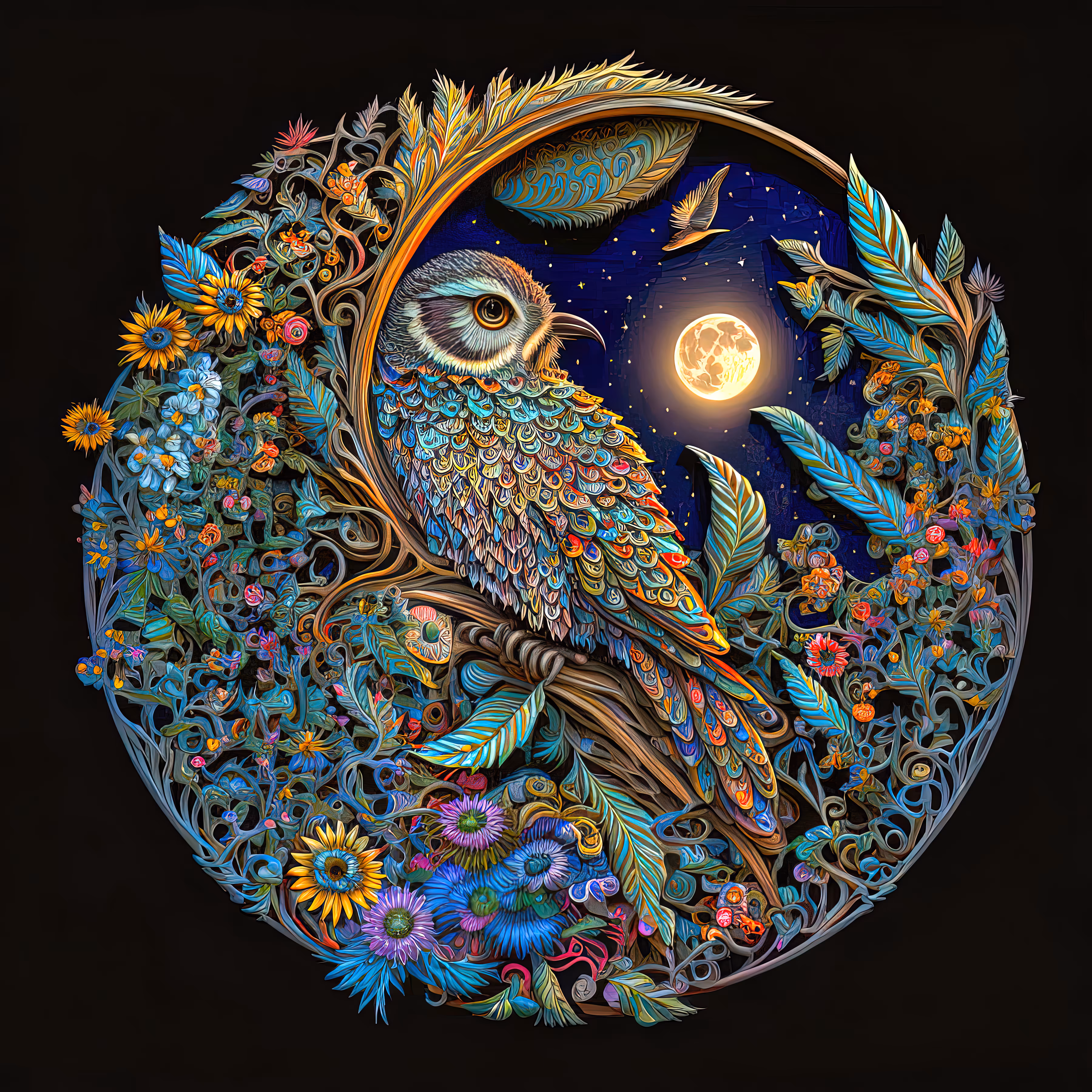 LUNA AND THE MOON