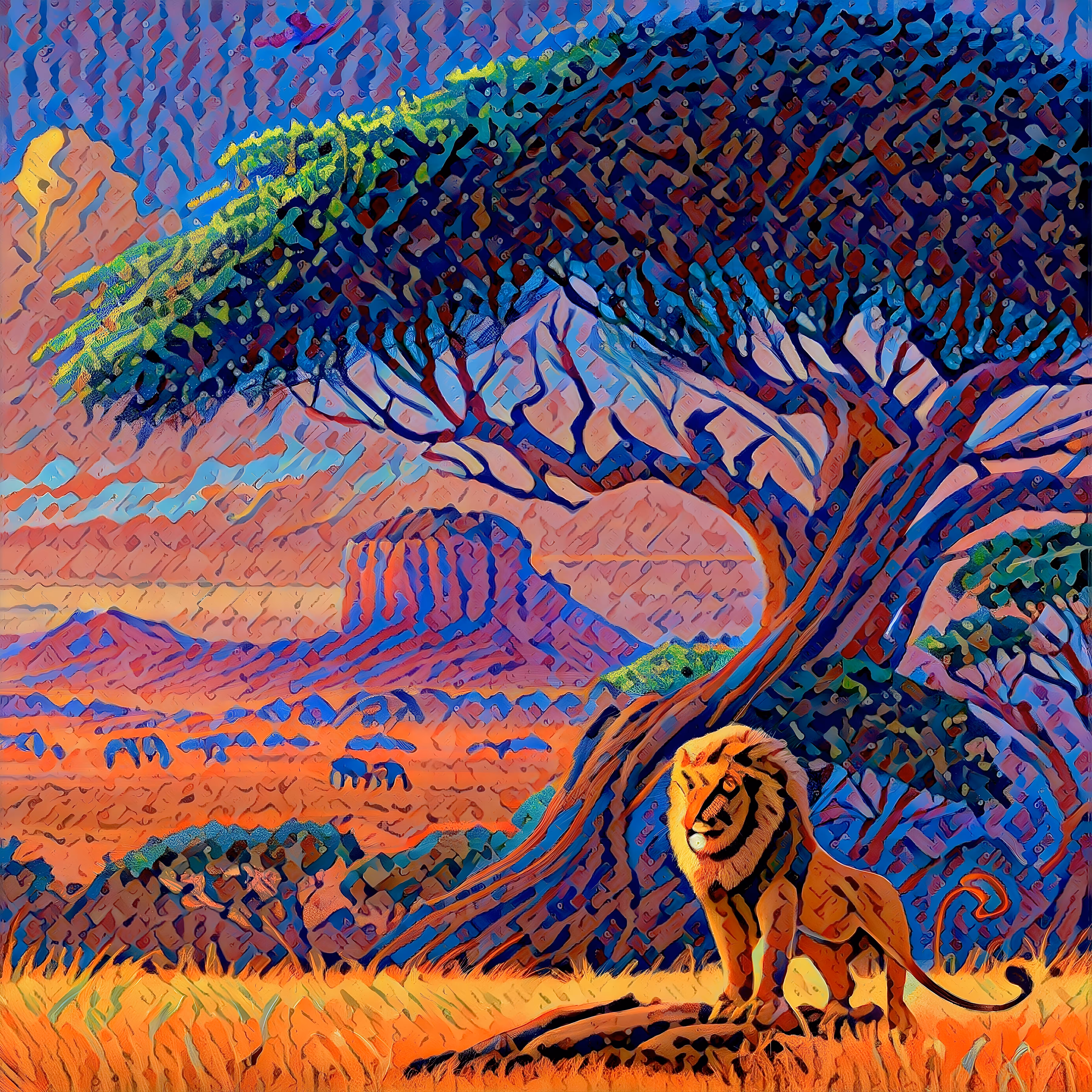 Serengeti Sunset