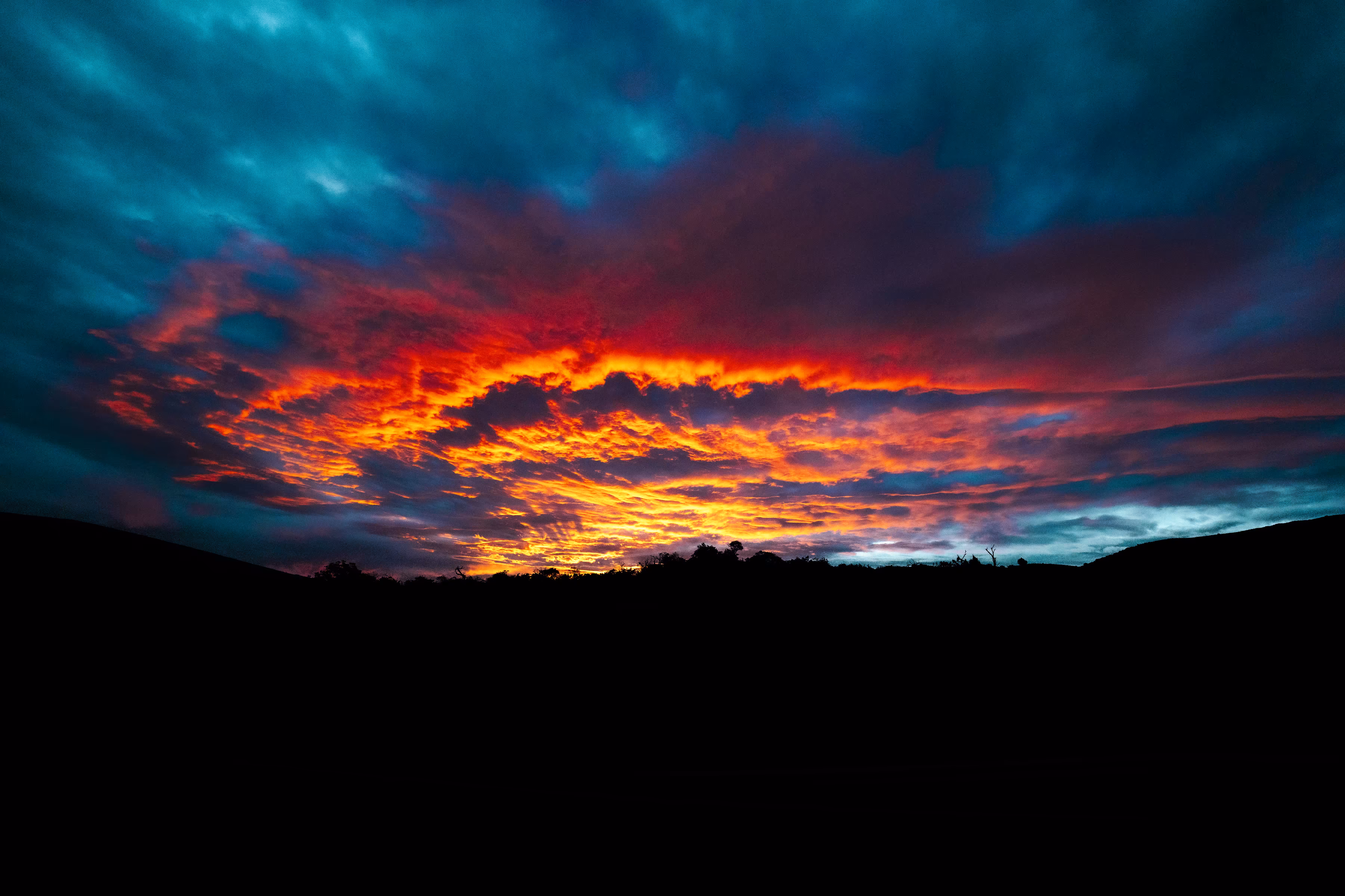 Sunset From My Dad
