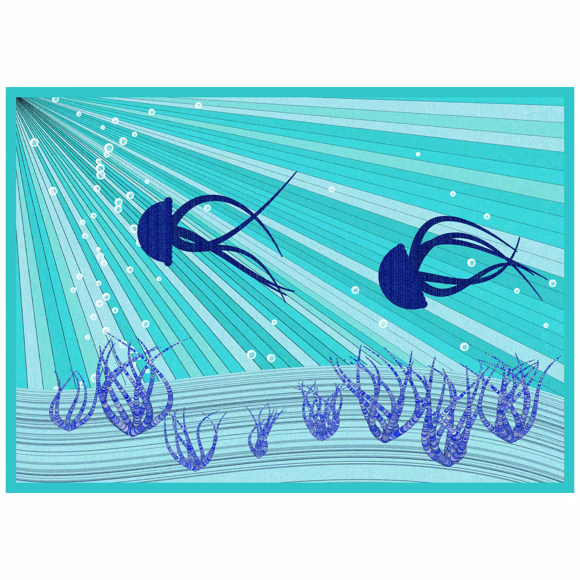 Bézier Aquarium 🦑 #105