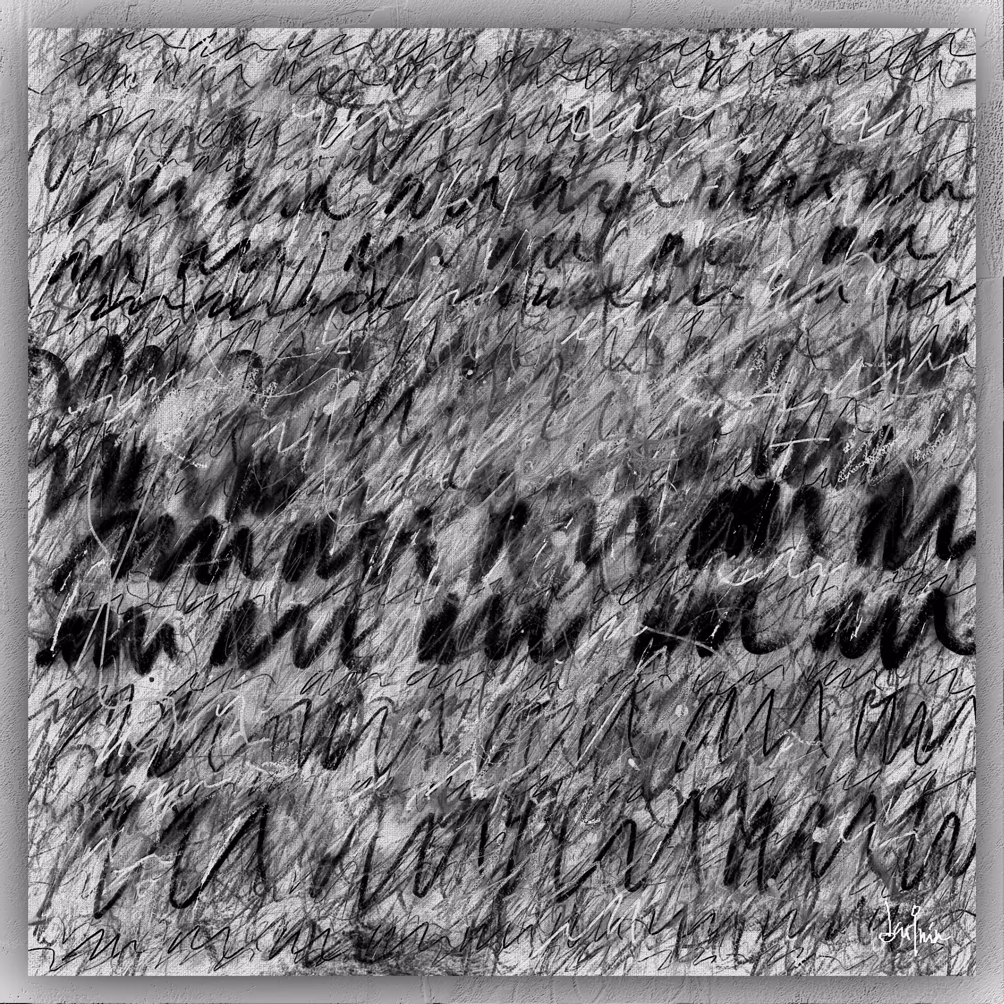HOMENAJE A CY TWOMBLY #1