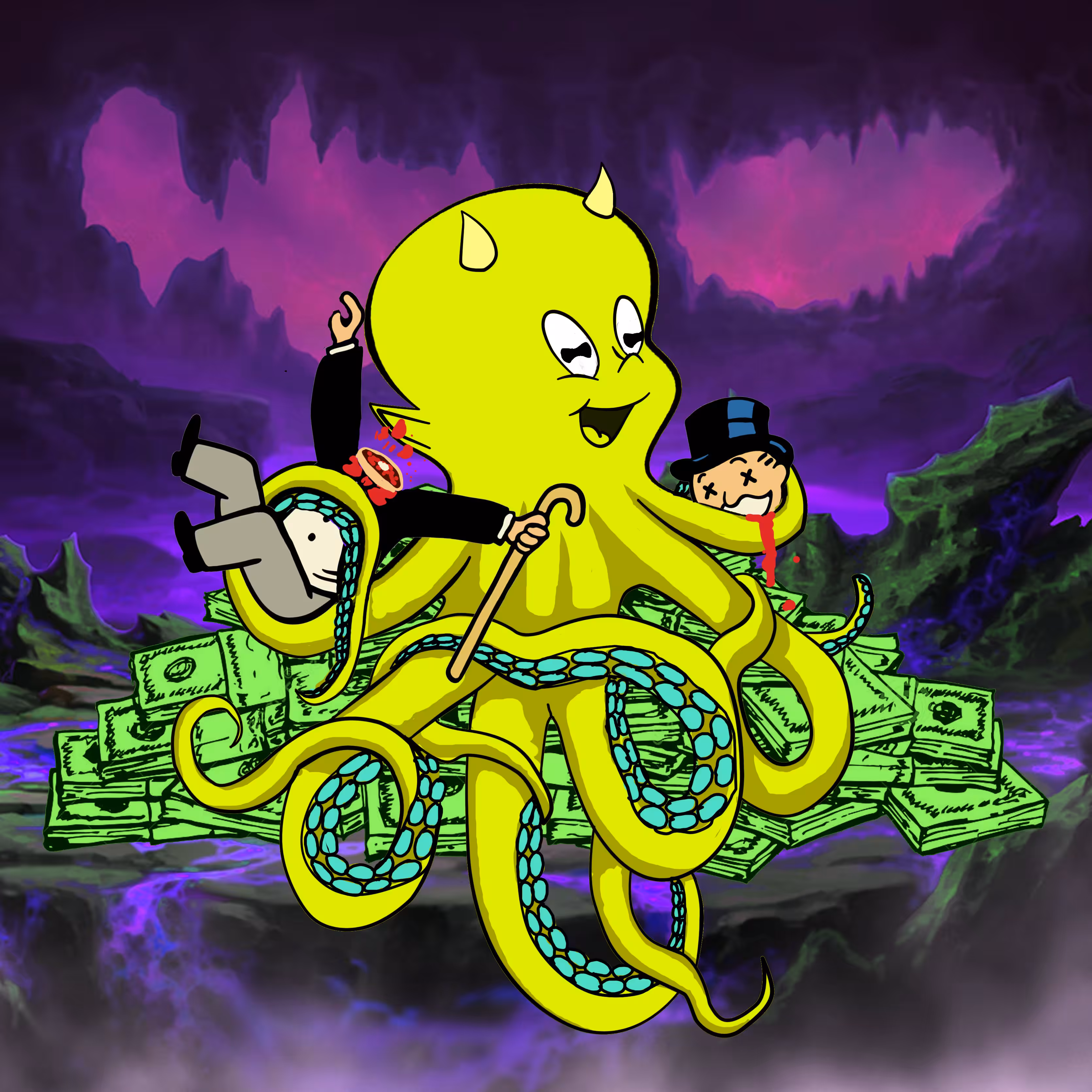 Rich Killer Octopus