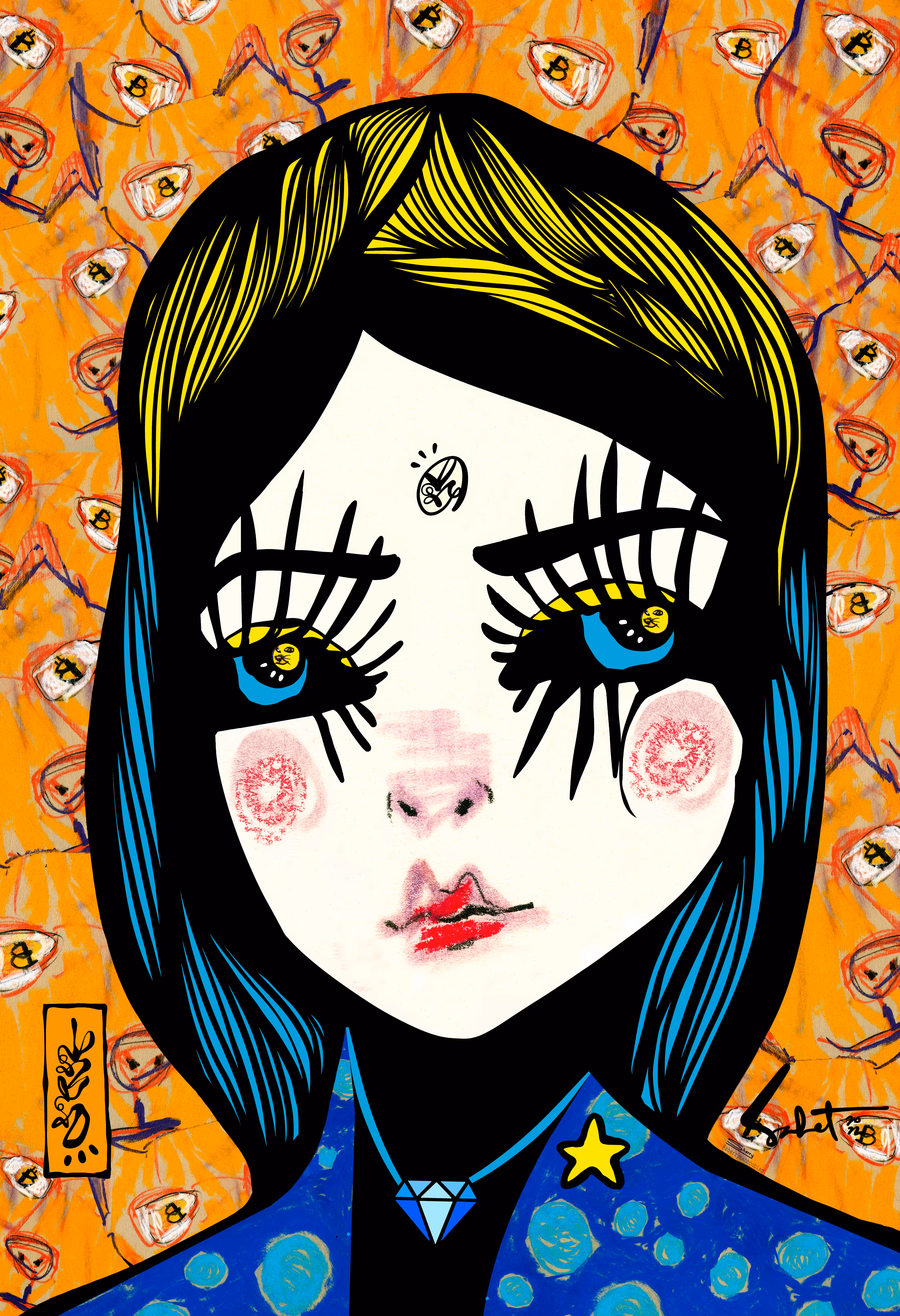 DIAMOND GIRL 2022 SherryNFT X STARGIRL by SABET