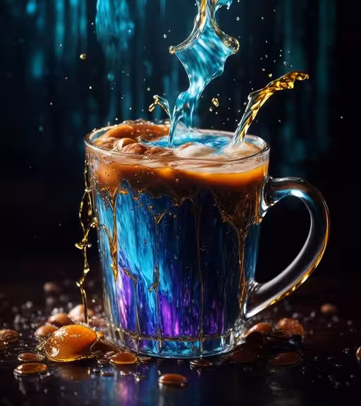 Enjoy painting and a cup of coffee 16