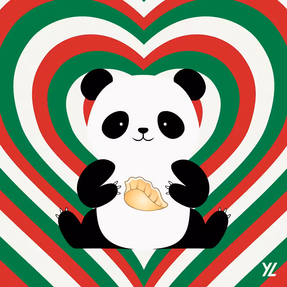 Amo Panda 💚🐼🥟🇮🇹❤️