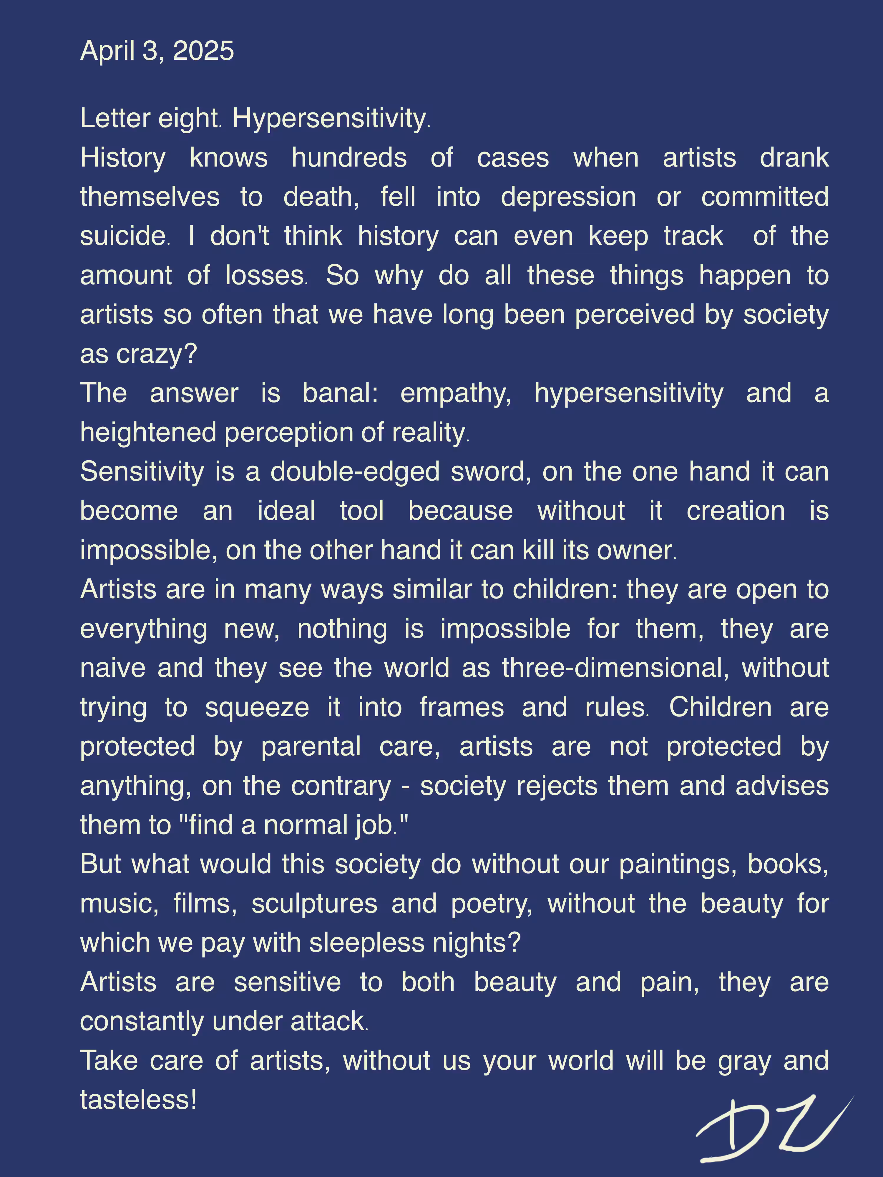 Letter #7