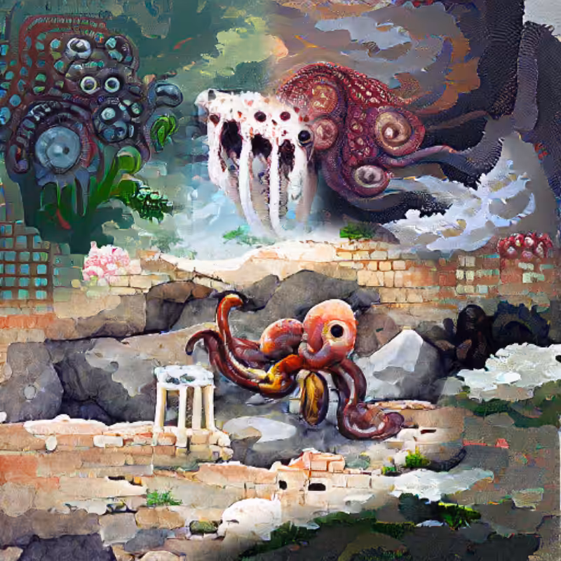 Octopus's Gardens and Ruins #34