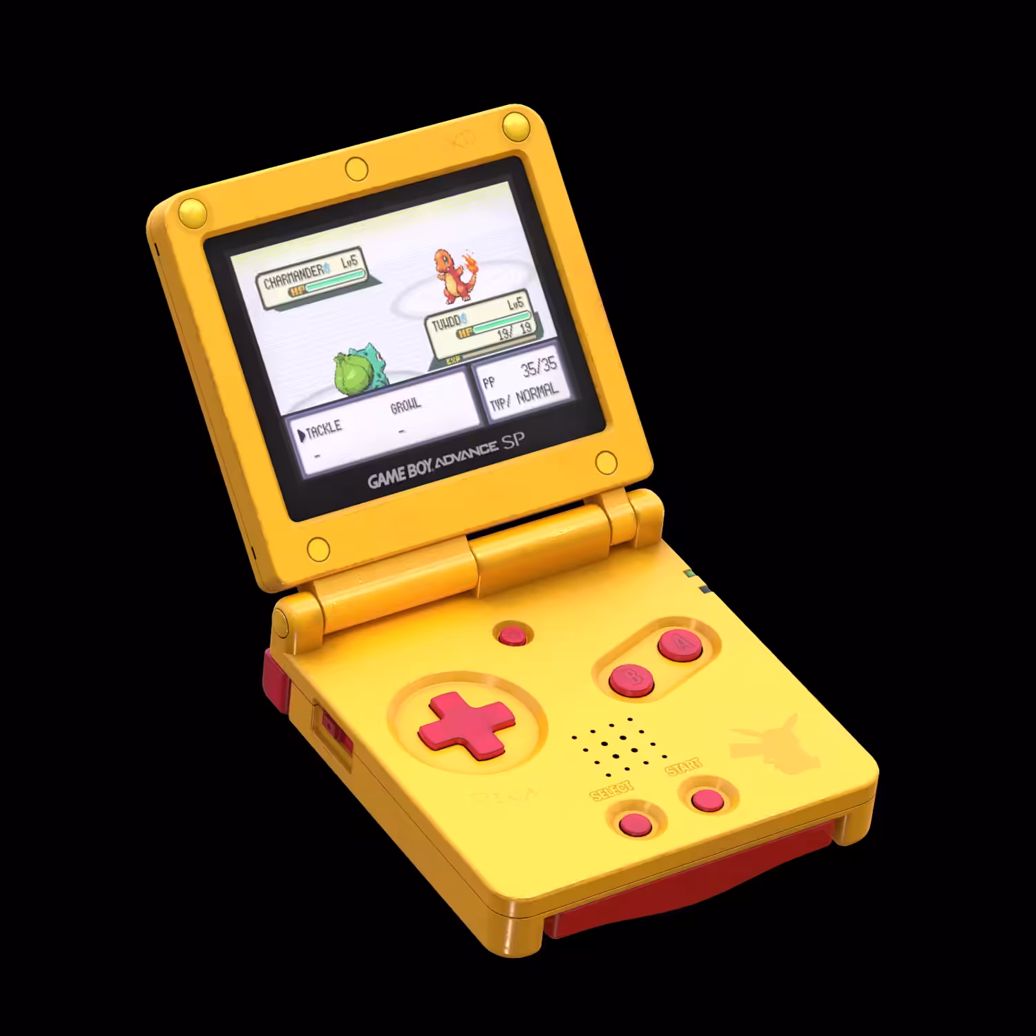 GAMEBOY ADVANCE SP PIKACHU