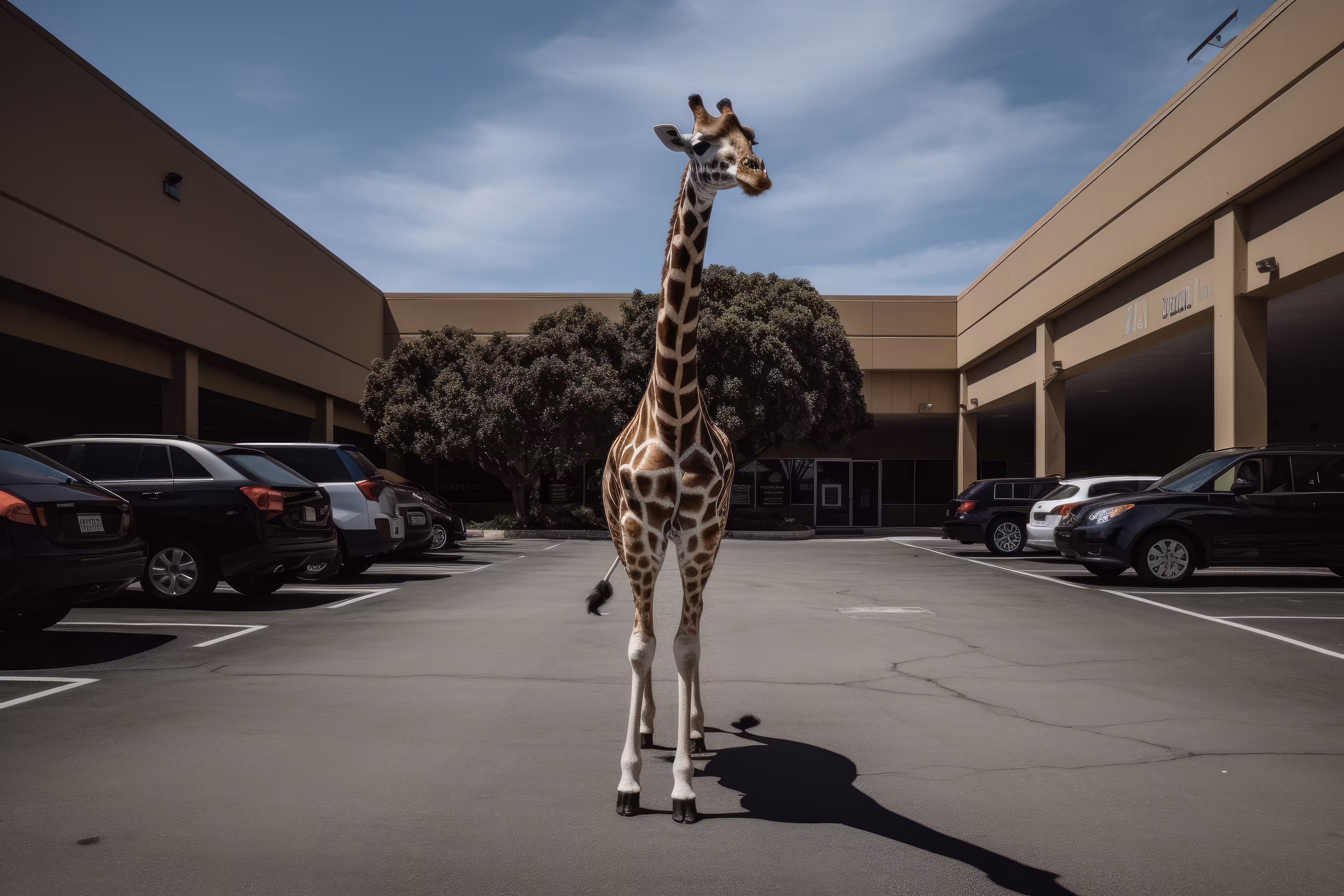 Unusual Sightings: Parking Safari