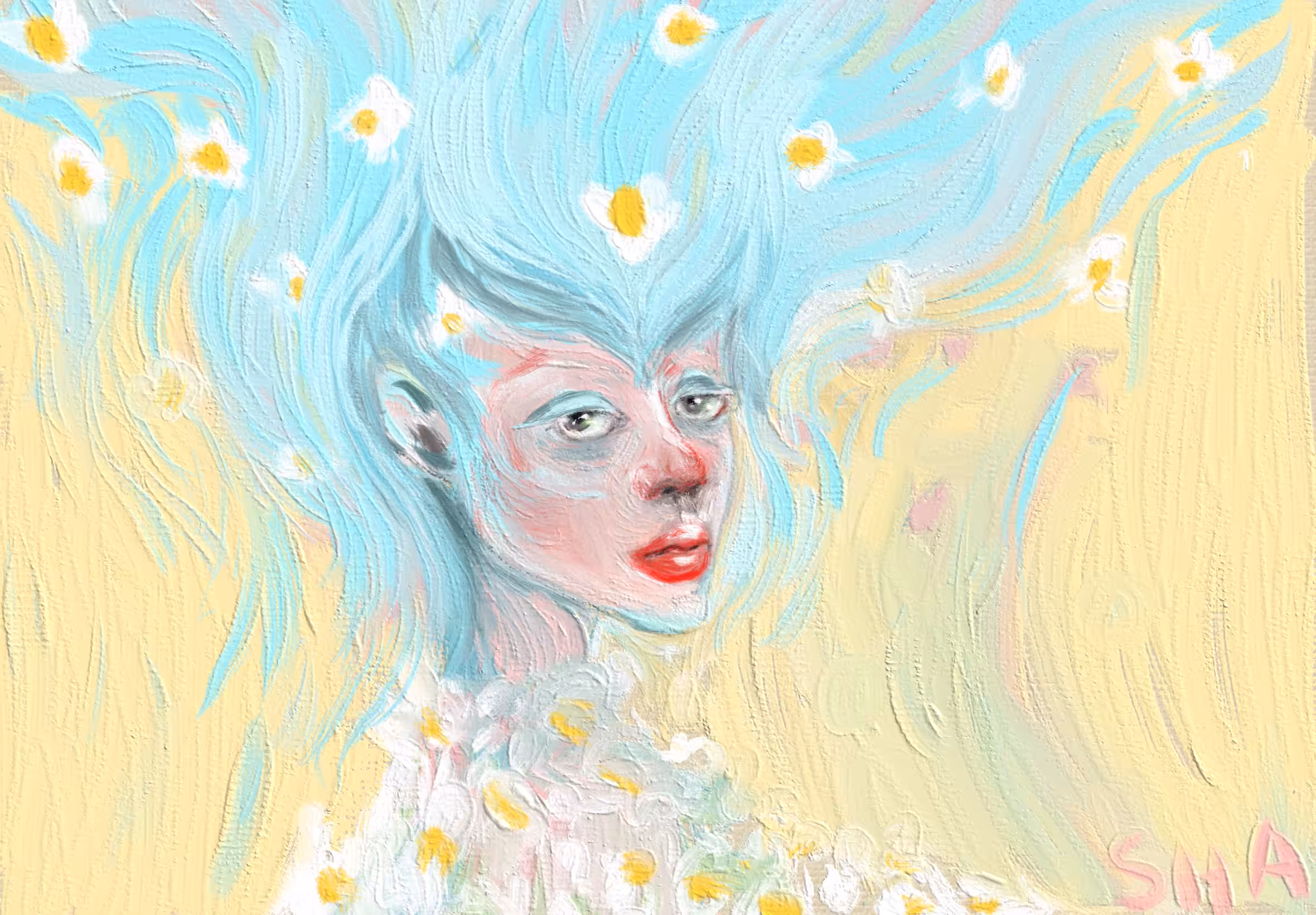 She is Spring : Blossom-Born