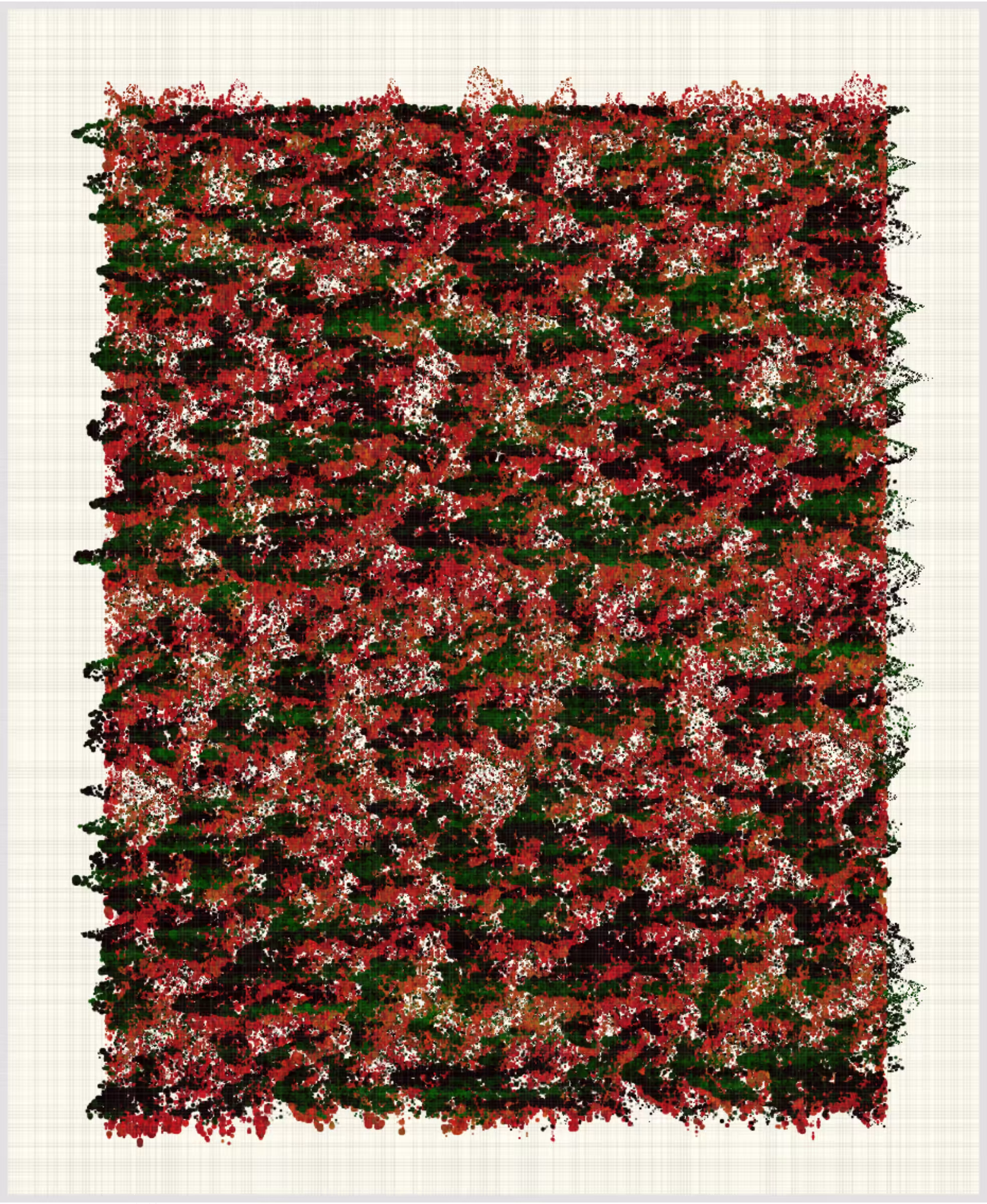Stains on a Canvas #176