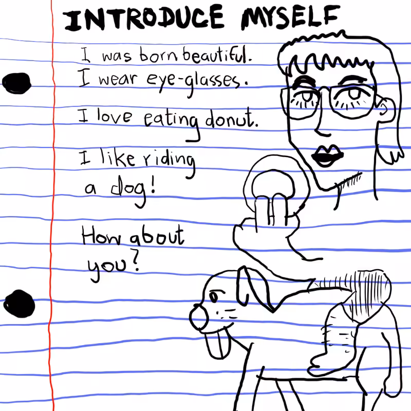 iNTRODUCING MYSELF #15