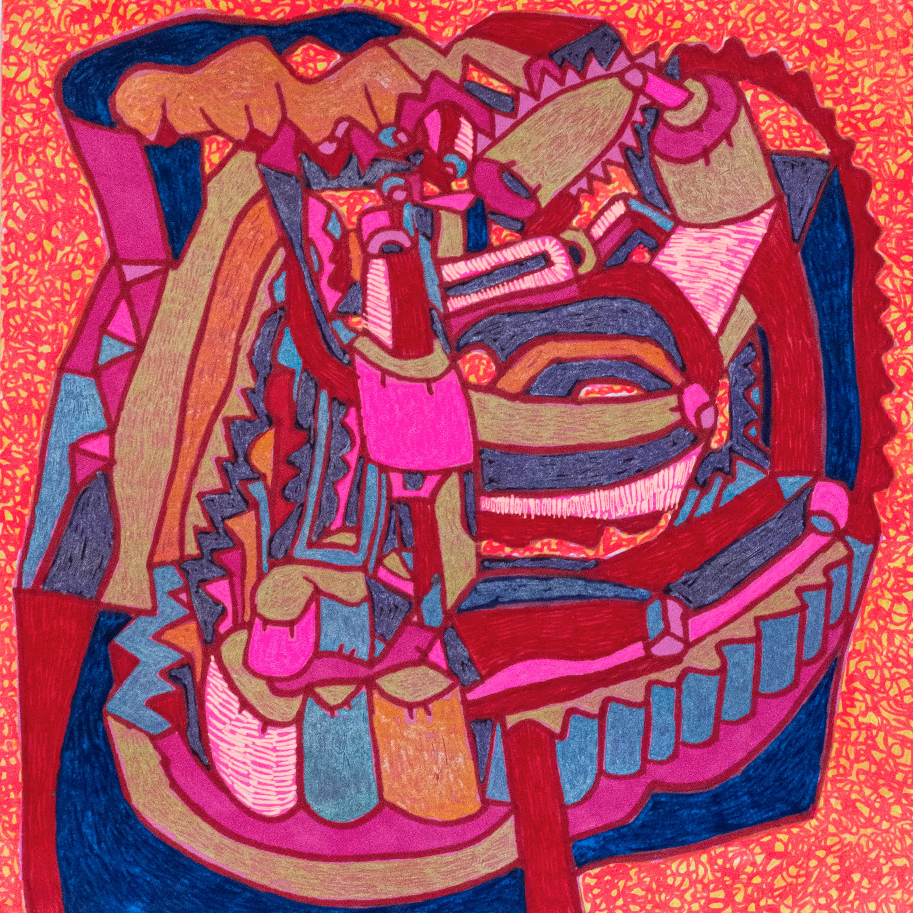 Blok Head (Neon)