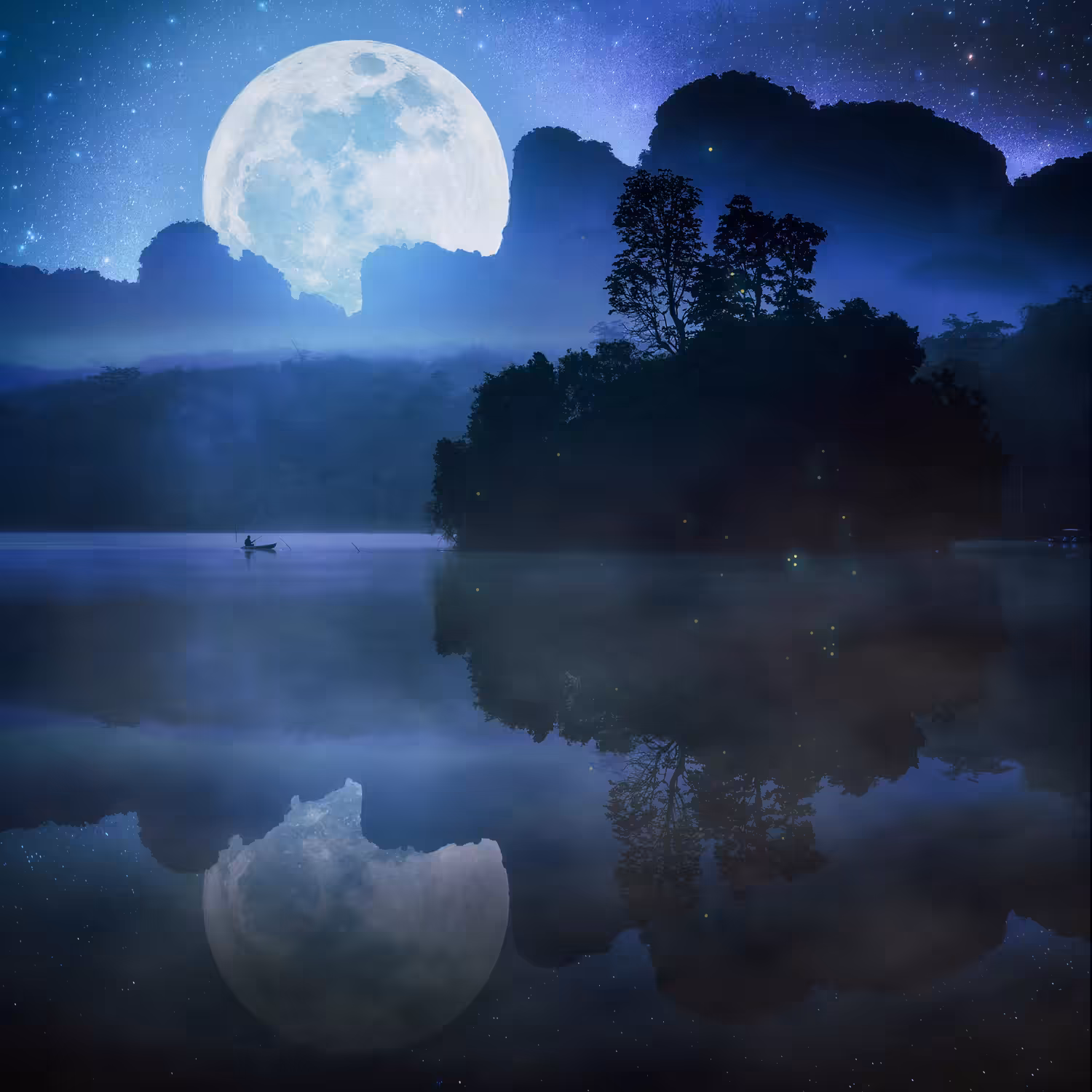 Fishing in the Moonlight