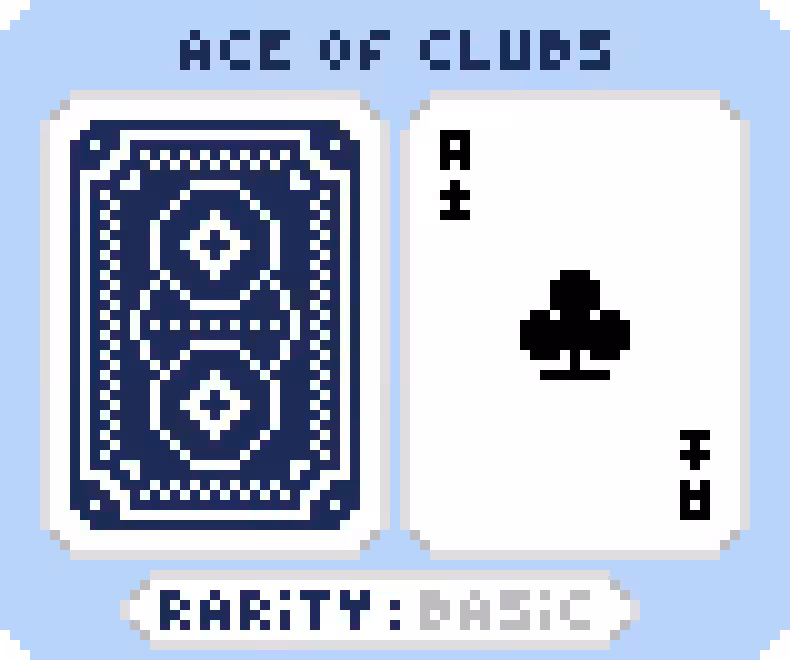 BitCard Ace of Clubs #3