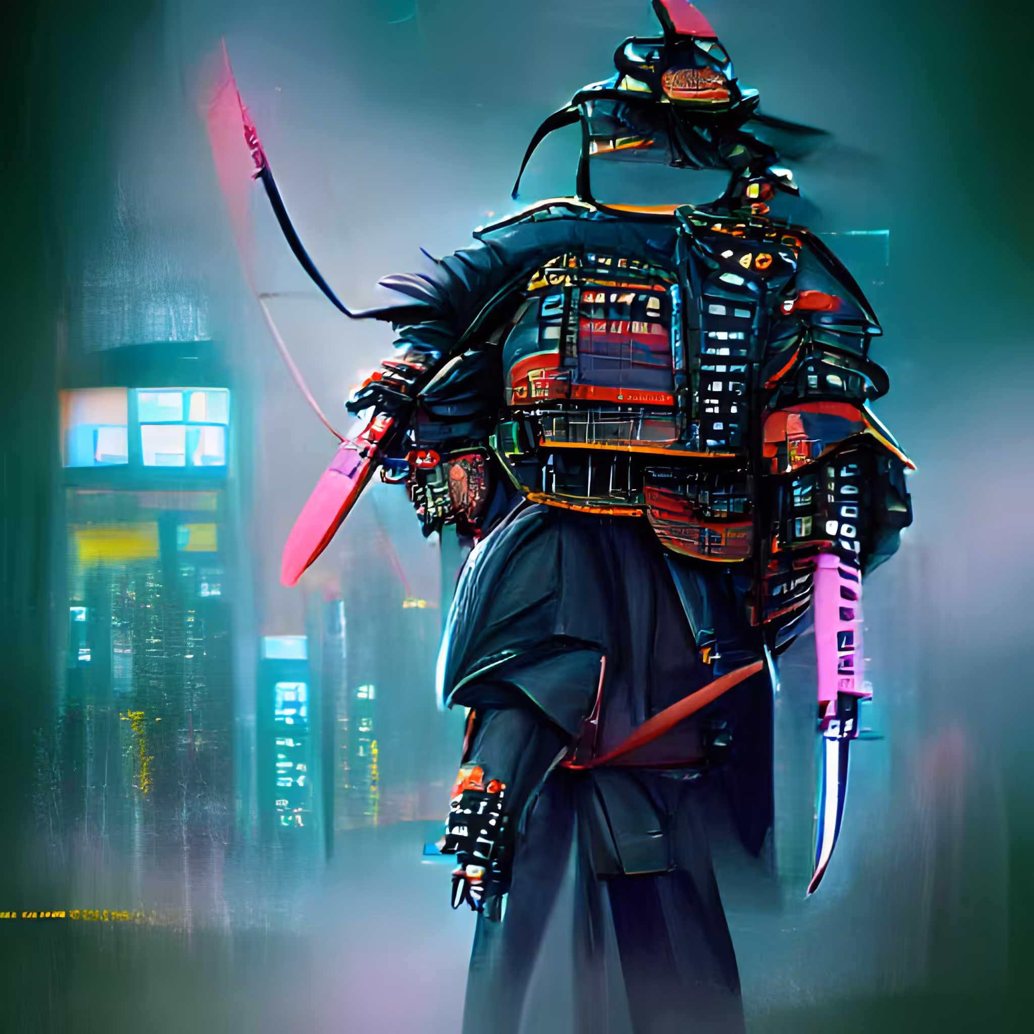 Cyberpunk Samurai #26