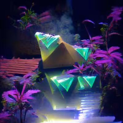 Ganja Pyramid [RARE] {Tezos Pyramid #10)