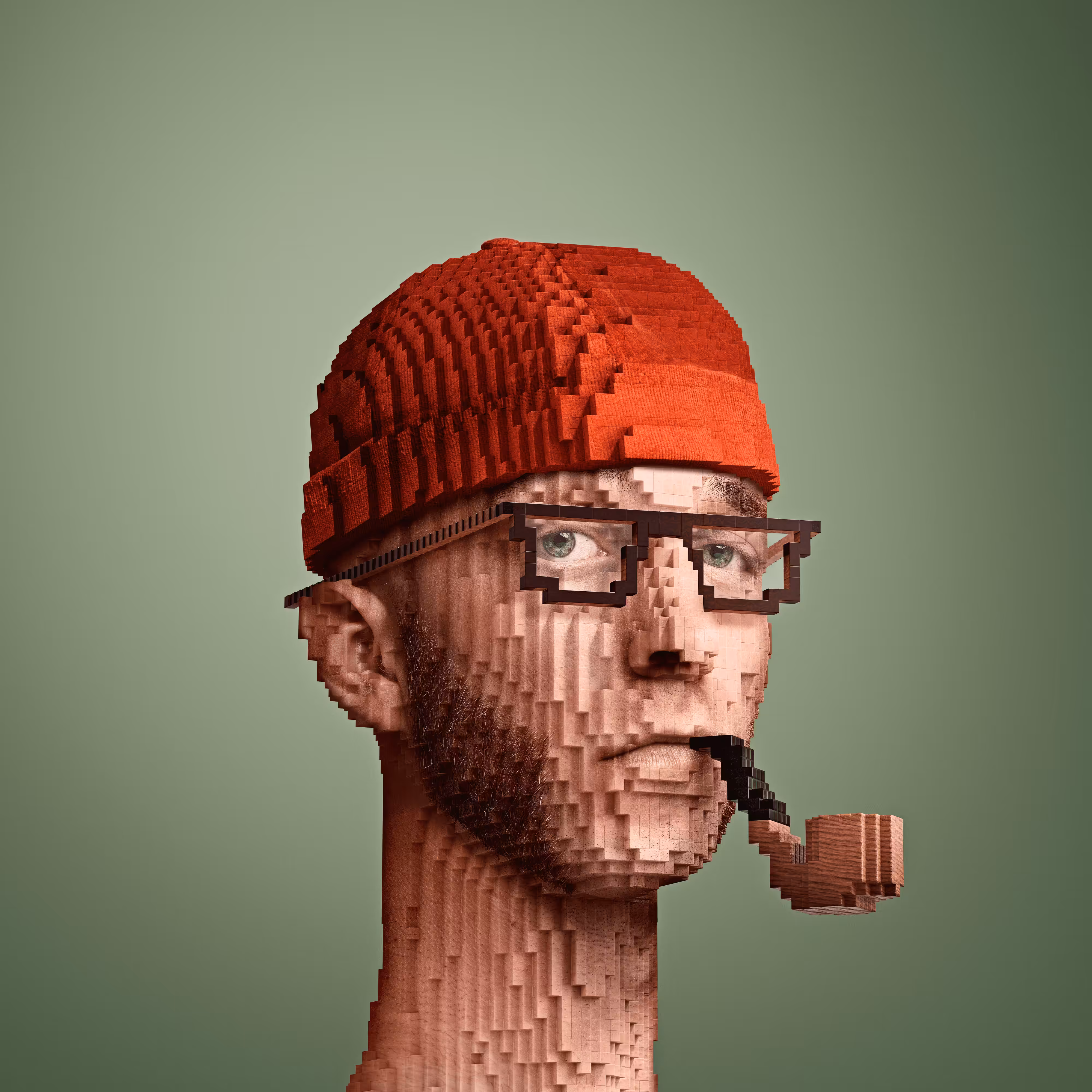 Block Head Punk 031