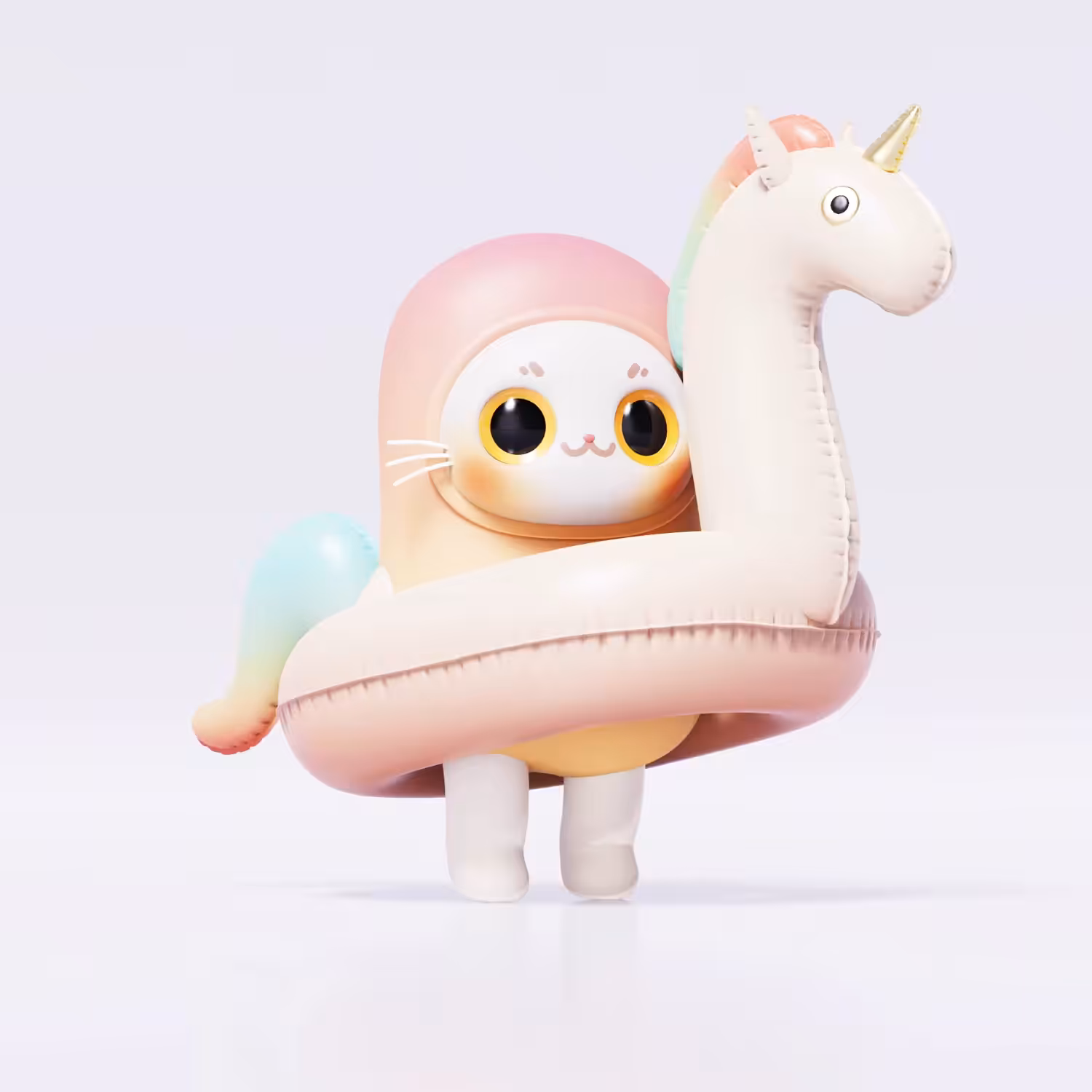 Chilling Pony Cat