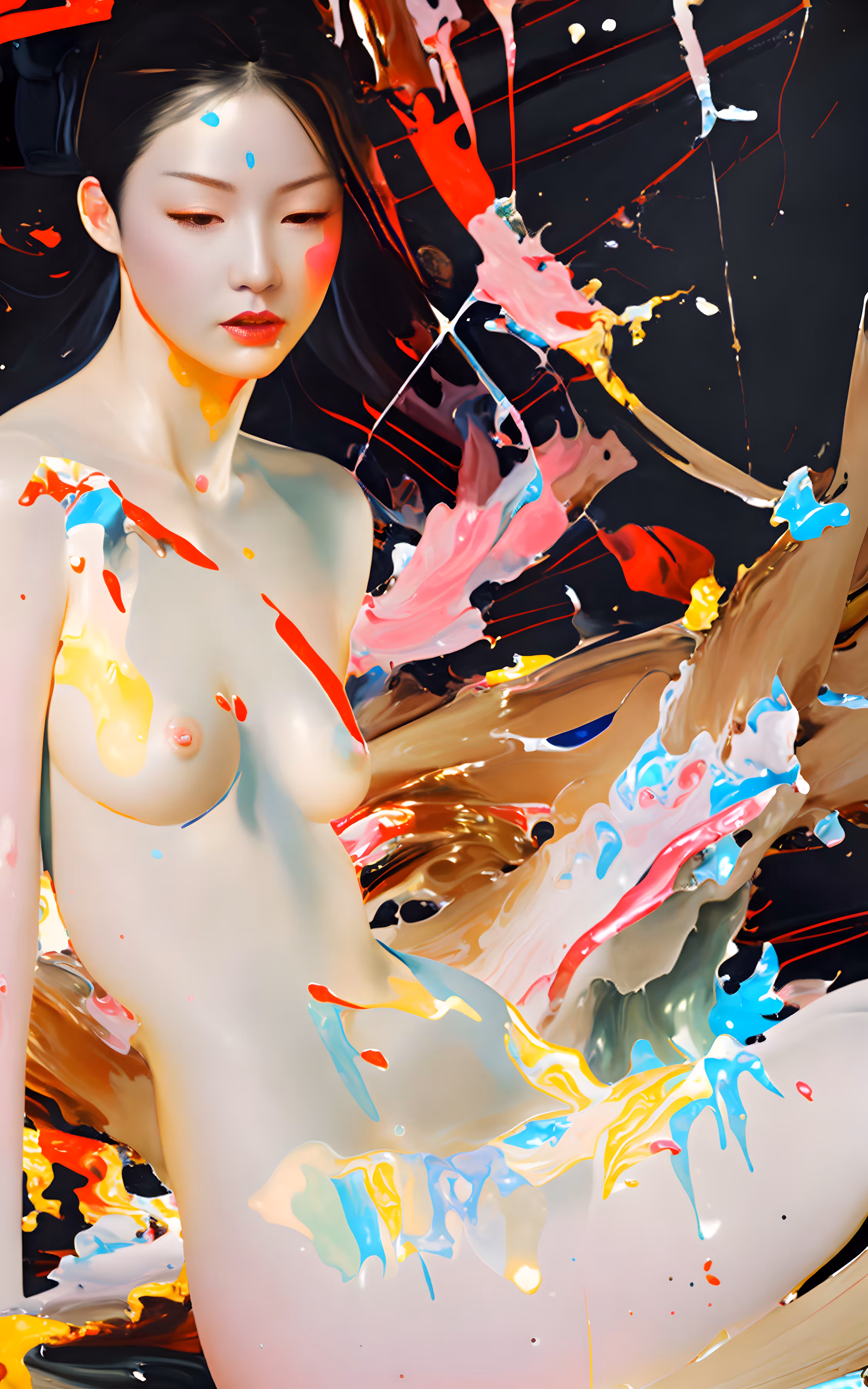 DAILY ARTGASM: Love Under the Cherry Blossoms