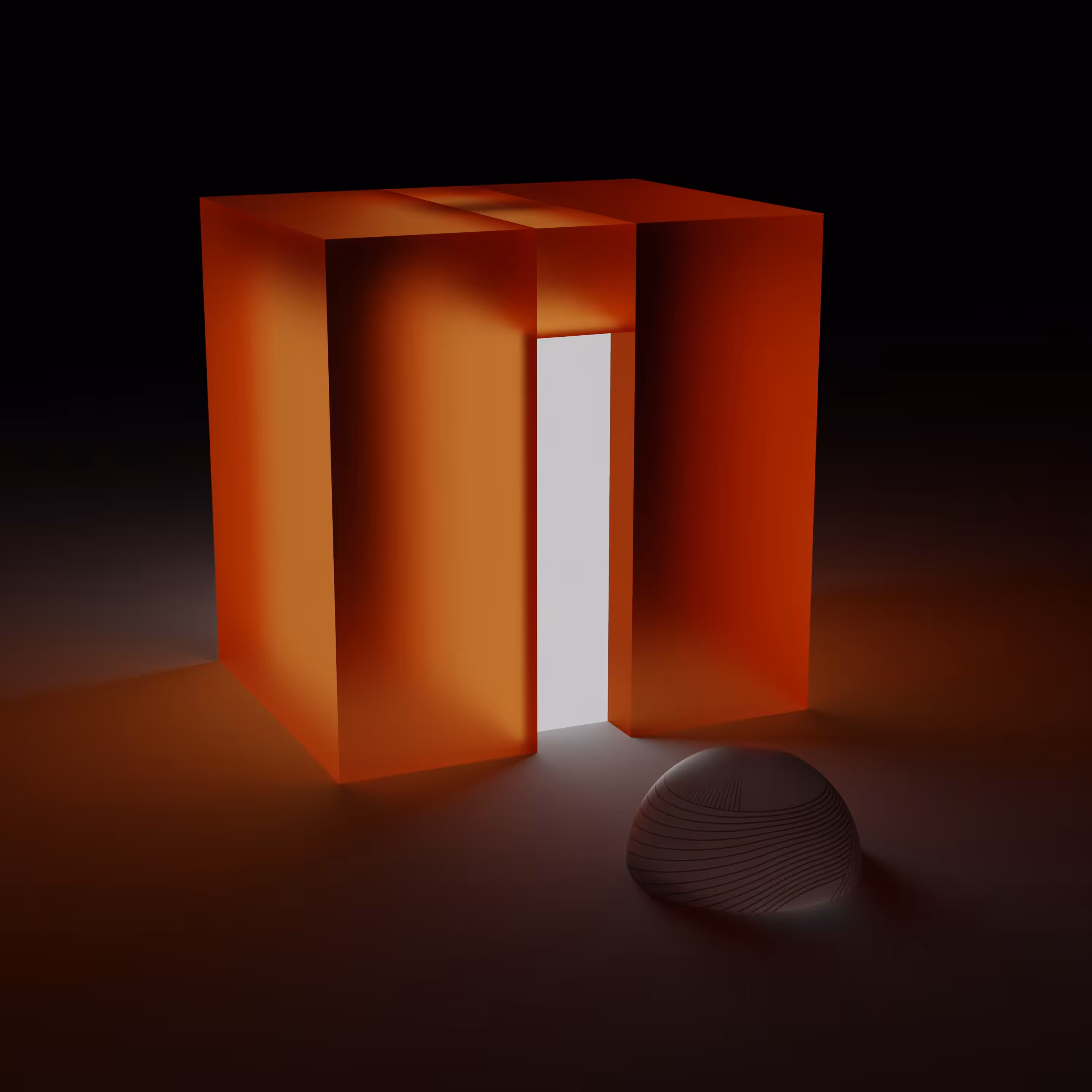 BLOCK LIGHTS ORANGE