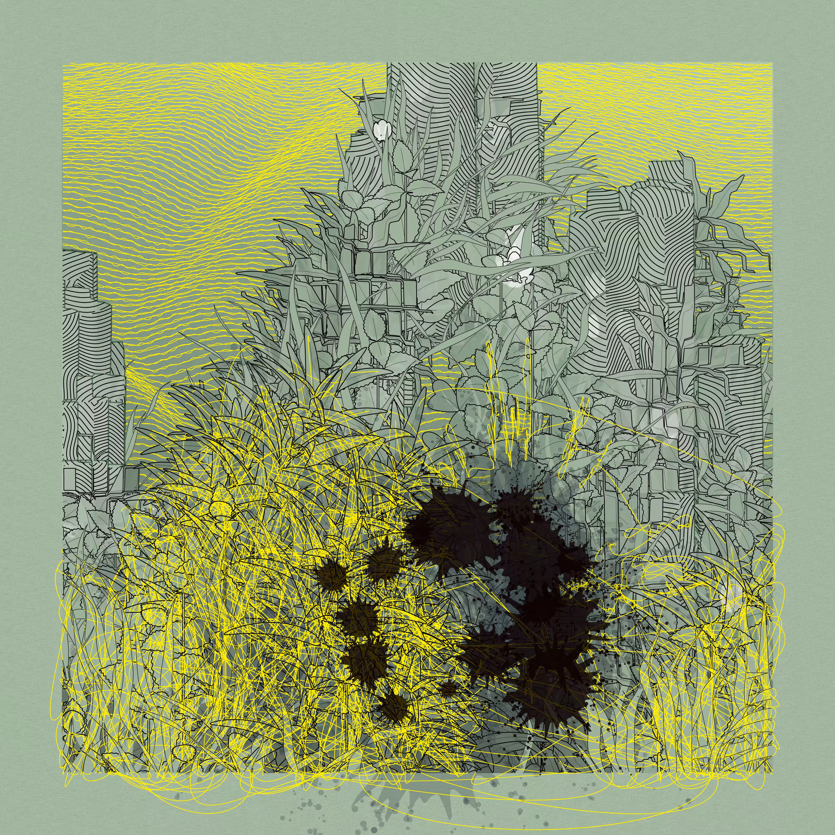 Landscape with Carbon Capture #9290