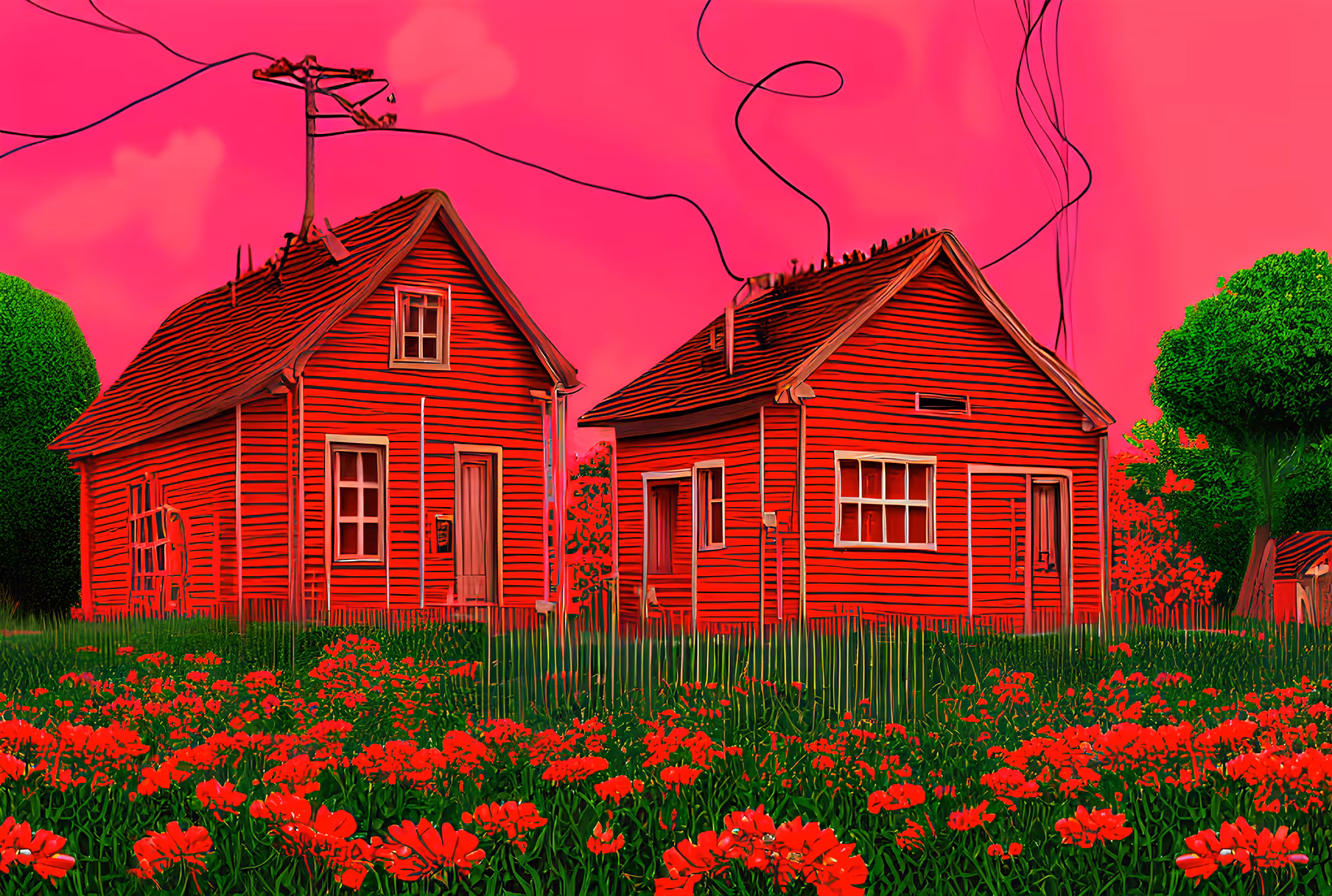 Red Houses