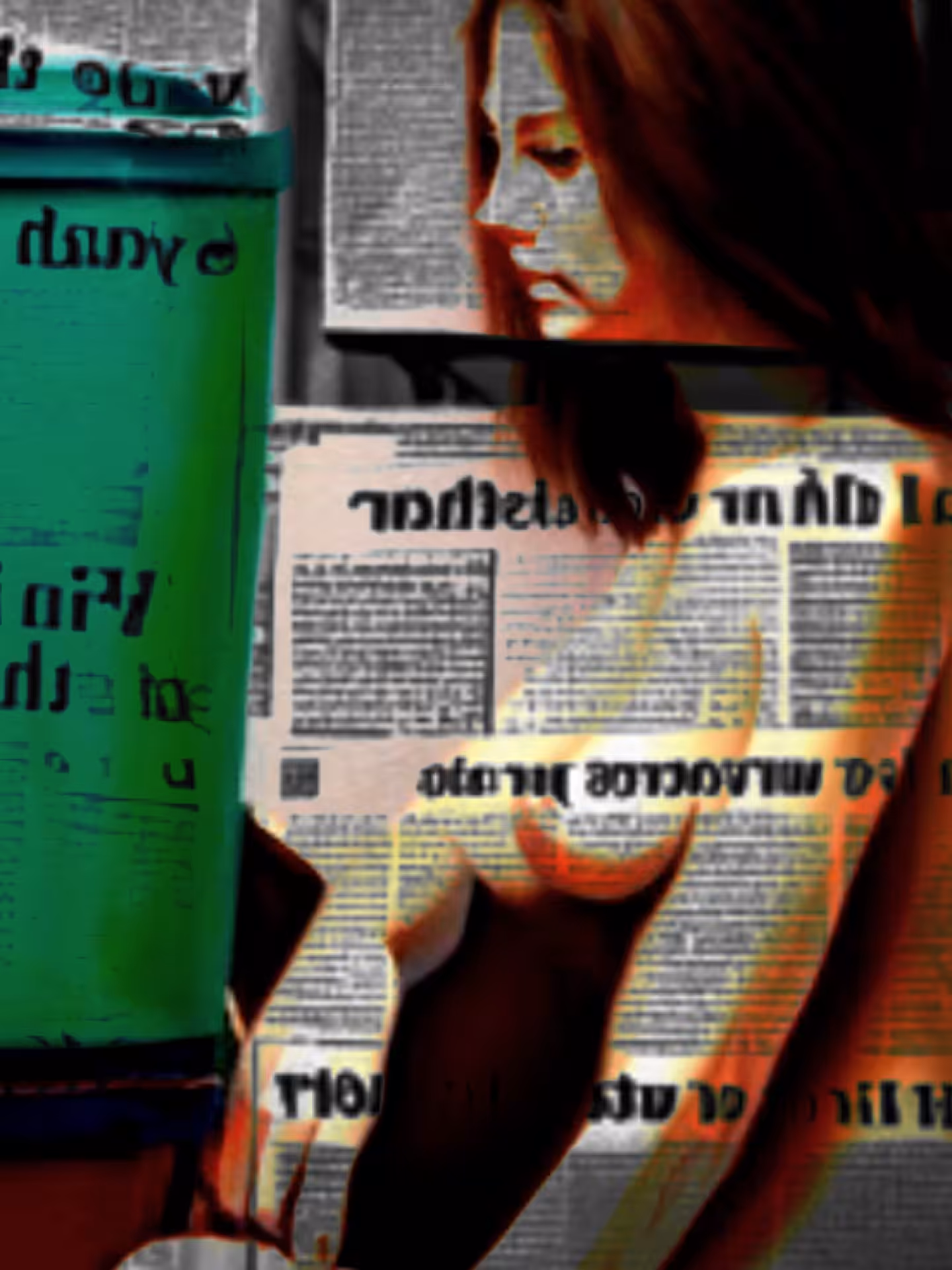 Woman And Can V