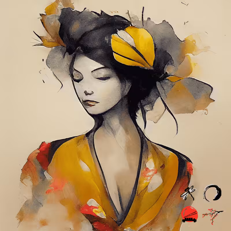 َAtumn Geisha #18