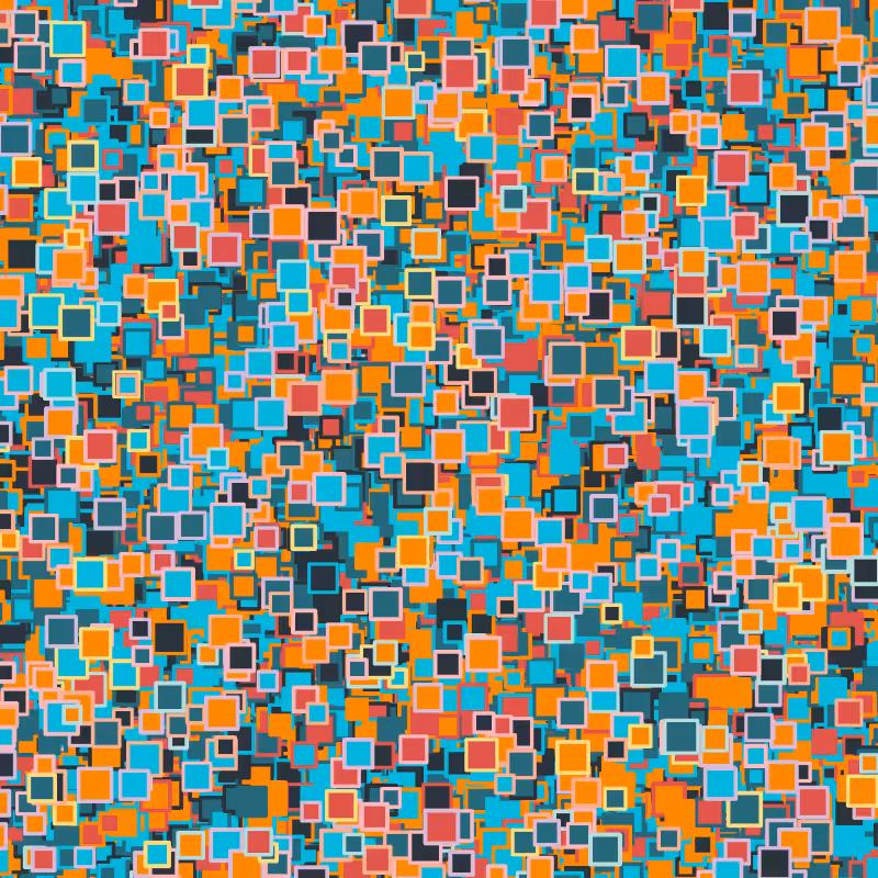 Generative square blocks - Classic Palette - Special Edition