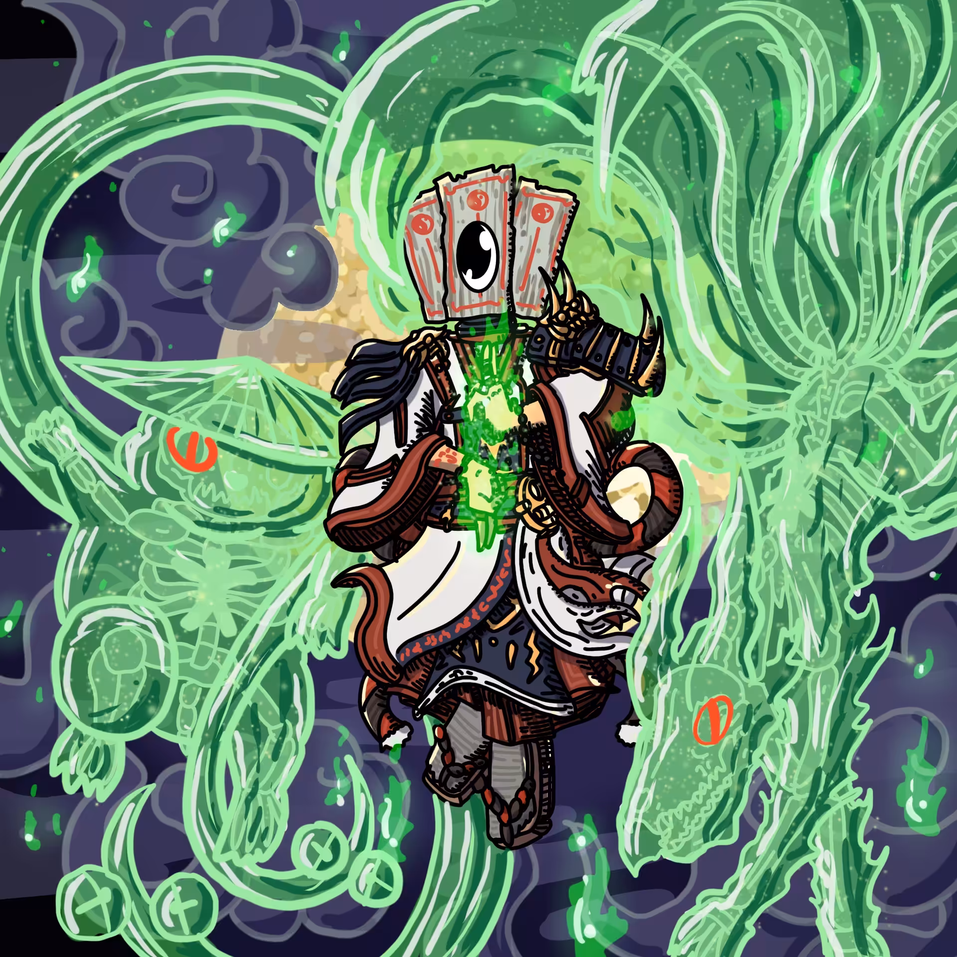 Onmyoji one eyed guy #00394