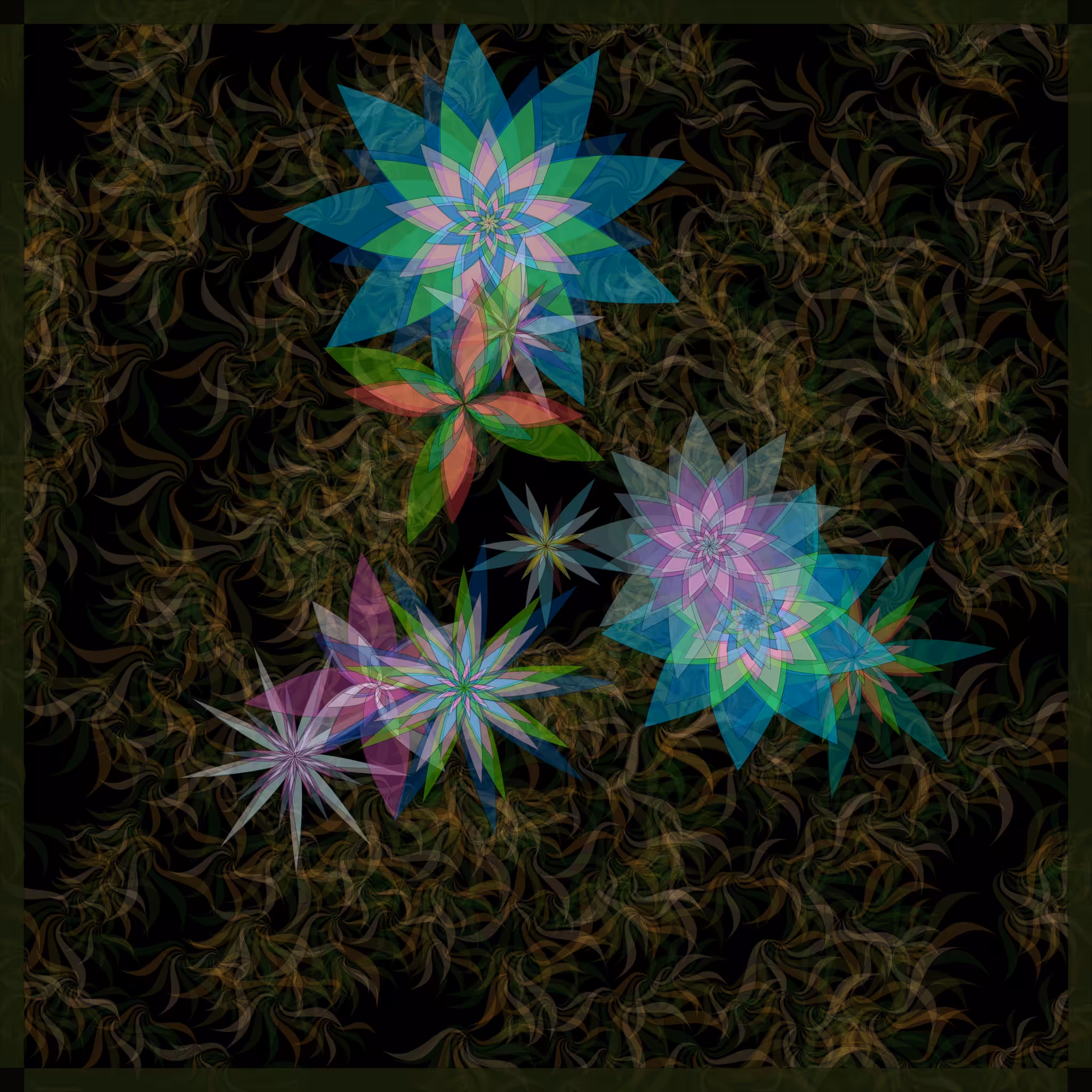 Bezier Garden #112