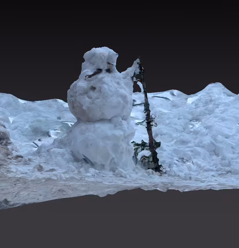 Feel the Russian winter 10 / Snowman 1