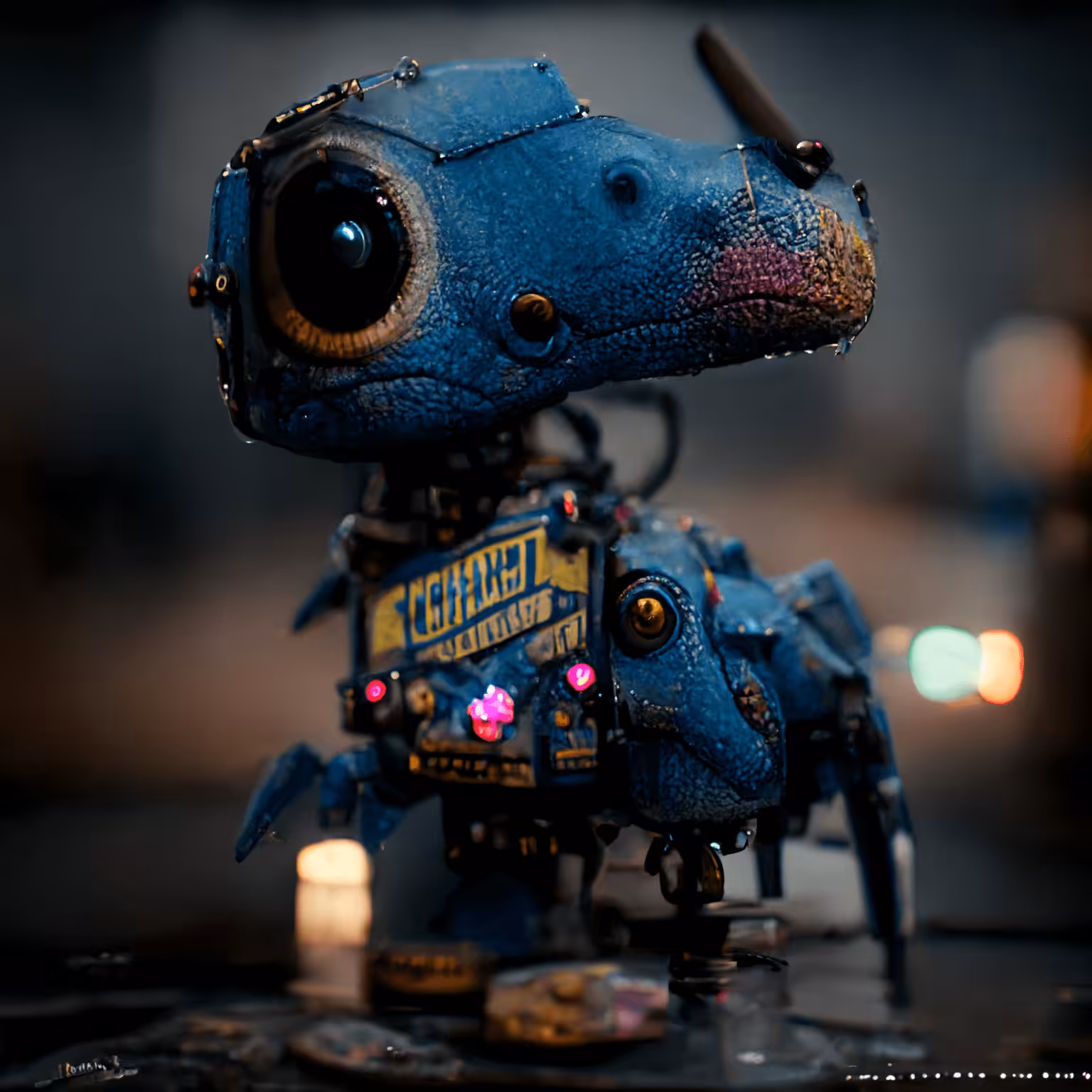 Blue dino