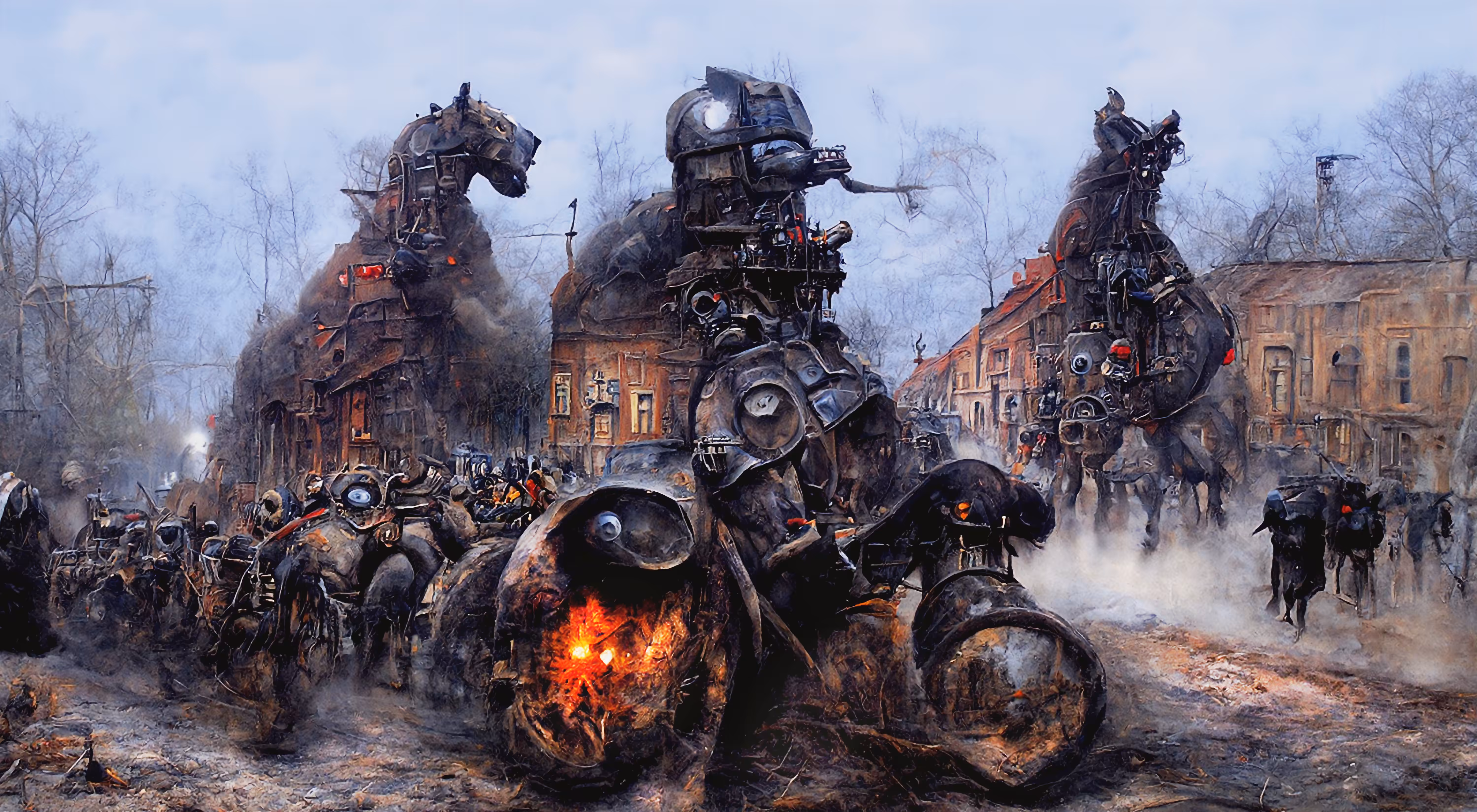 Beautiful Warfare - Machine Wars 4 (Abstract Wars)