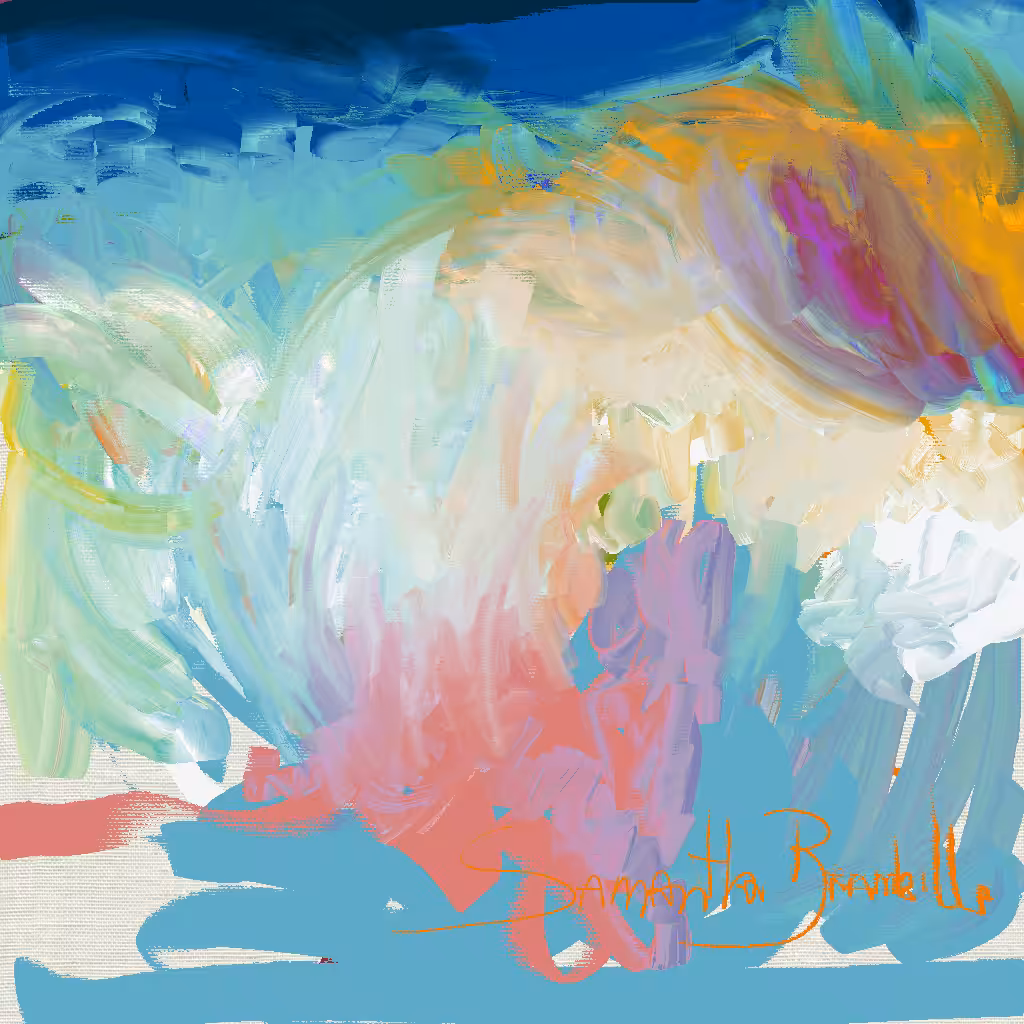 Virtual Reality Painting:  “Dusk” Virtual Reality Painting 