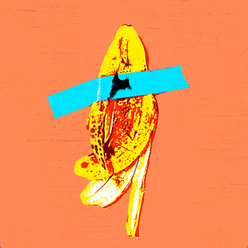 Shot Bananas - Warhol Tribute #15
