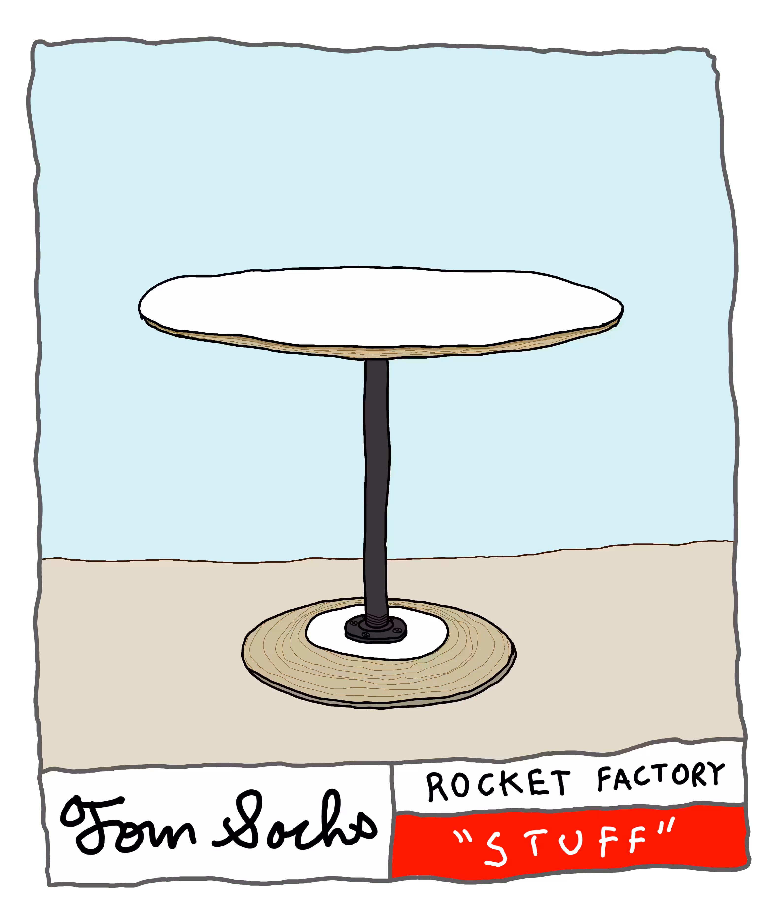 White Tulip Table