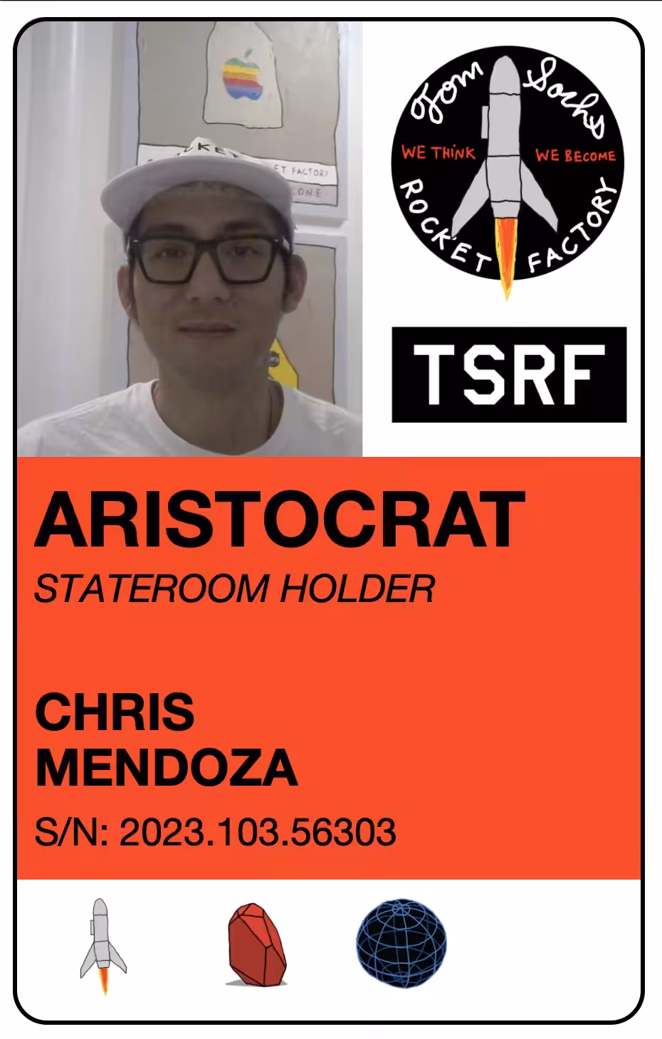 Rocket Factory - ID: TSRF ID S/N 2023.103.56303