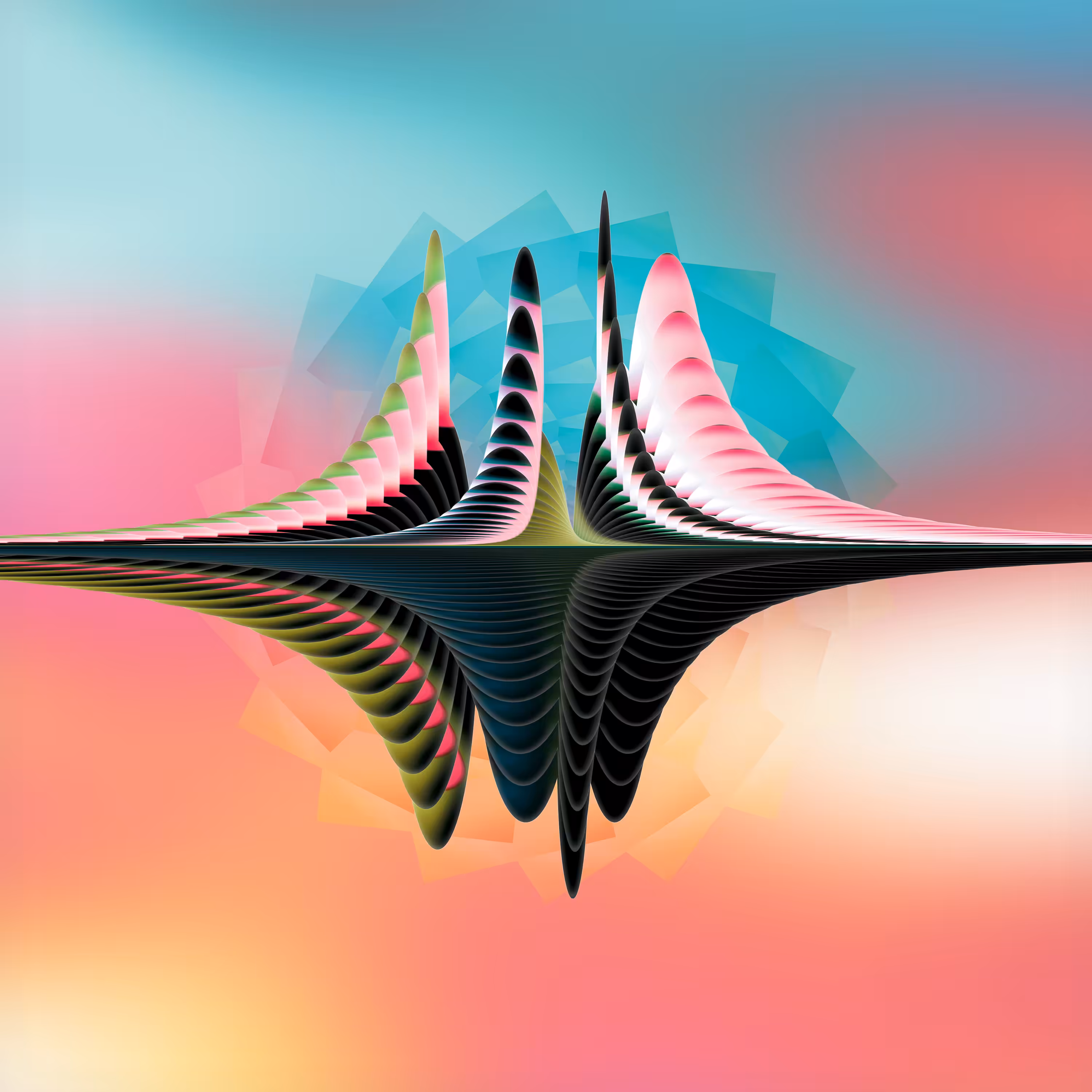 Meltdown Hallucinations: Flying City