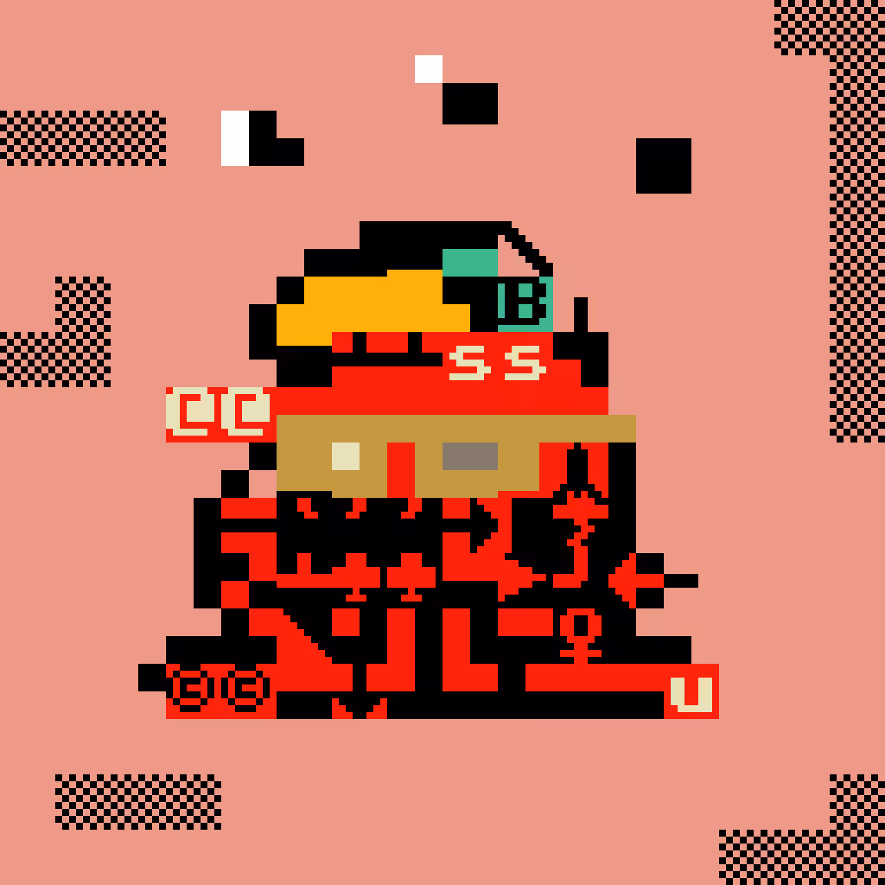 ASCII CrypToadz #834