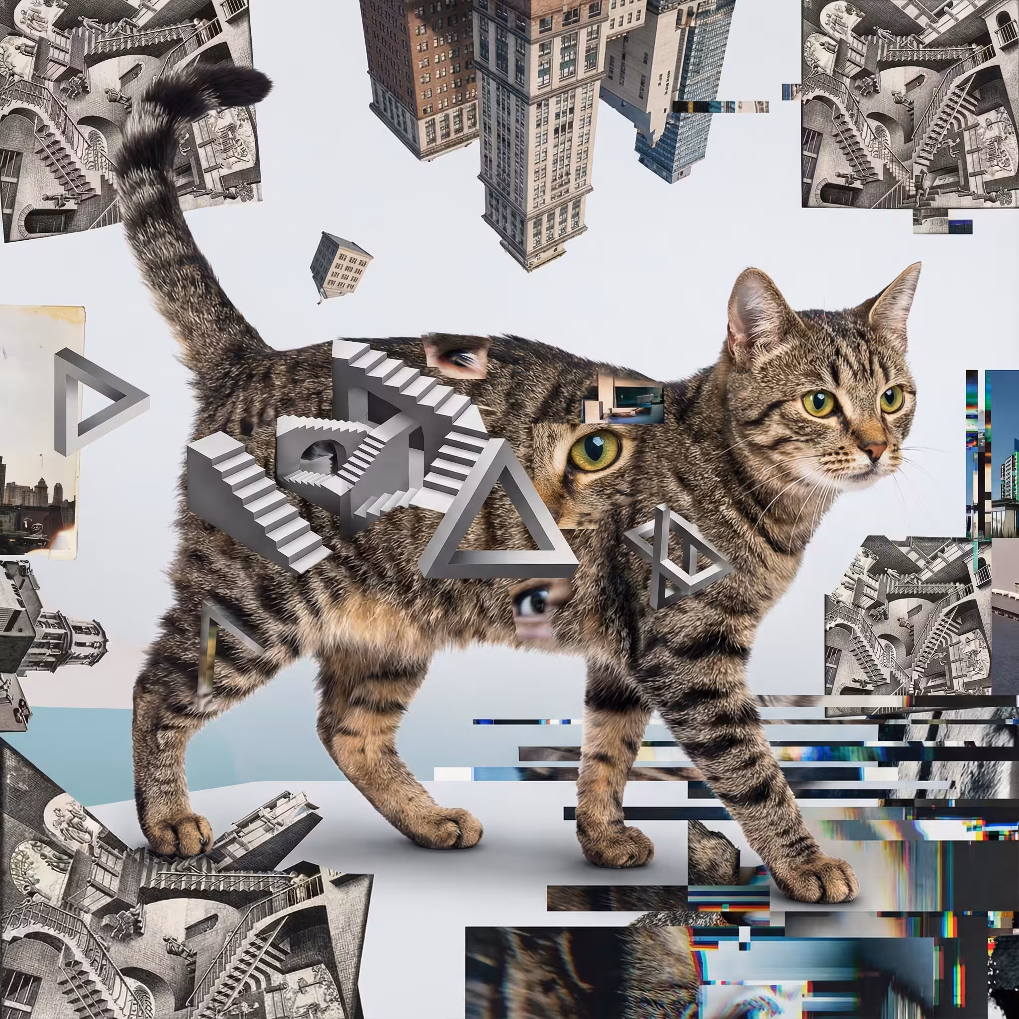 abstract cats #10