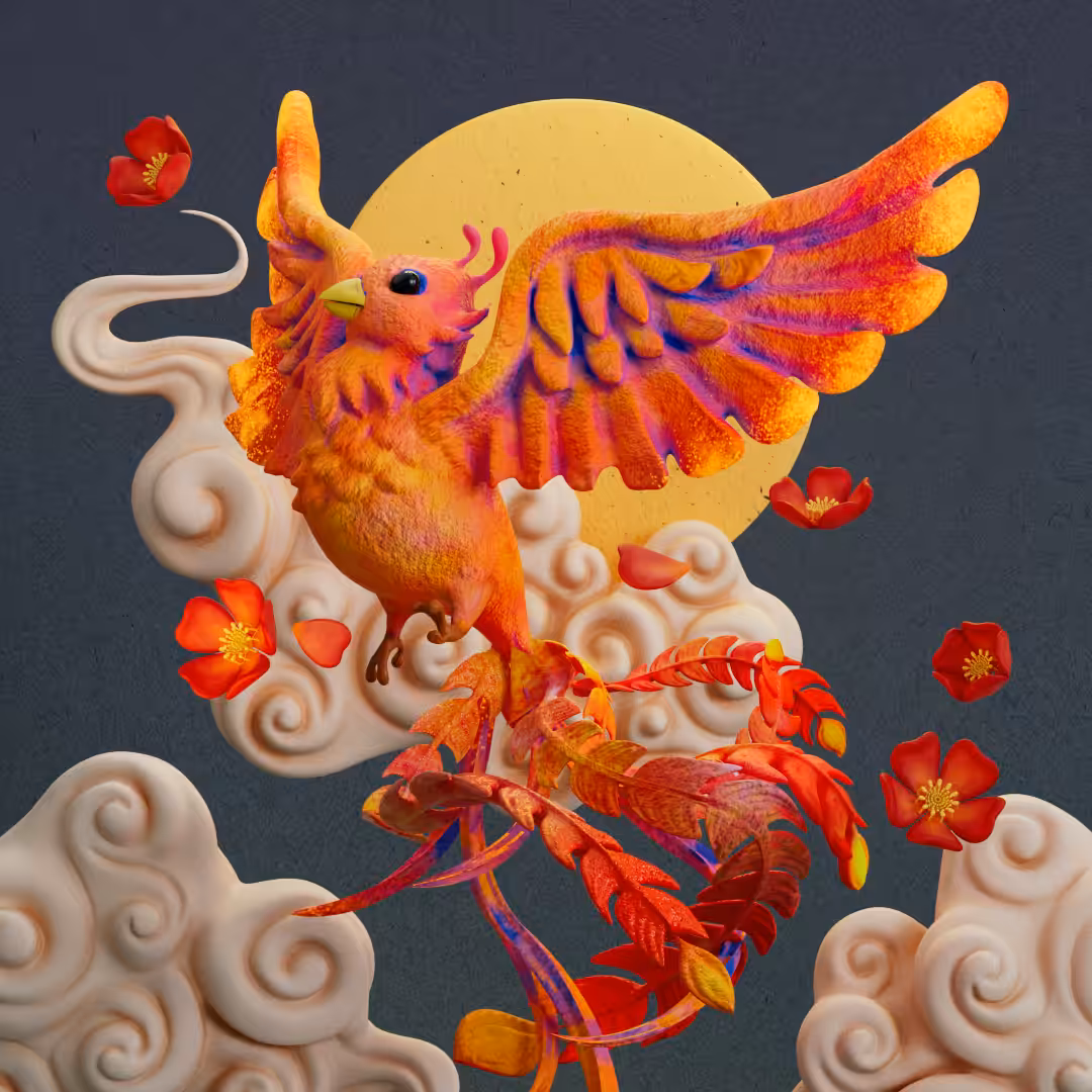 Horimon 004 鳳凰;PHOENIX