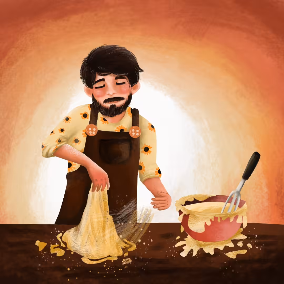 baking man #1