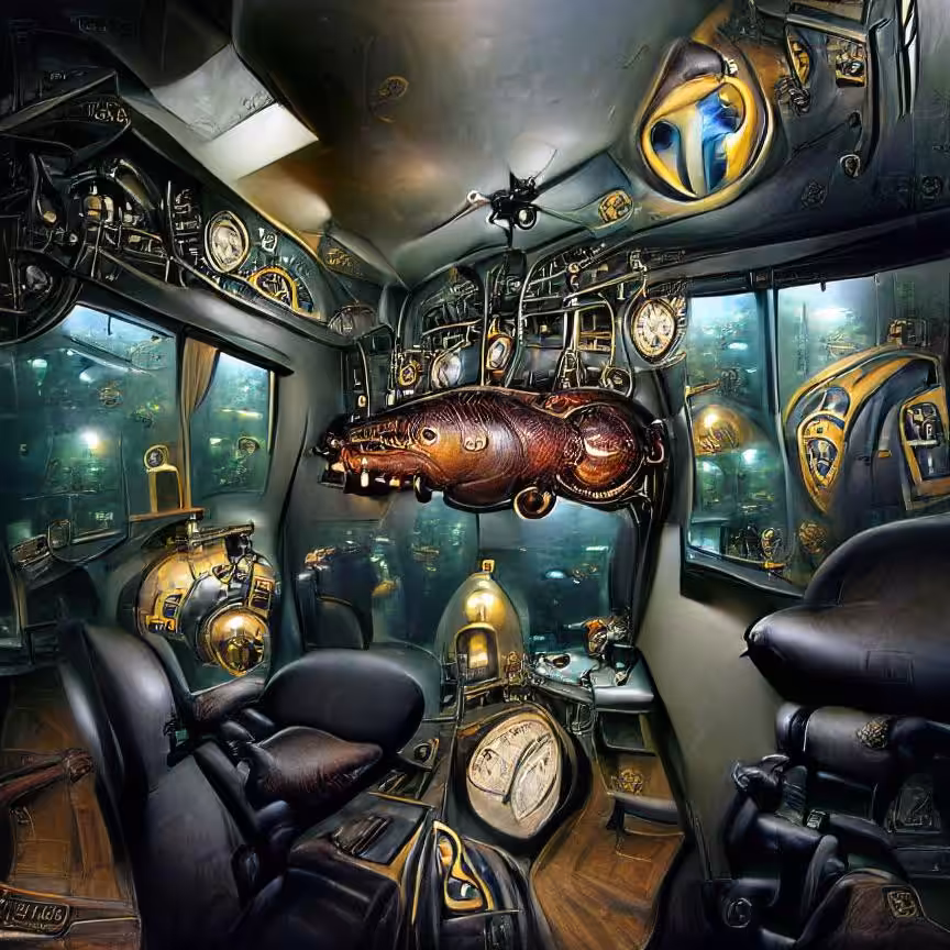 Steampunk Submarine No. 3