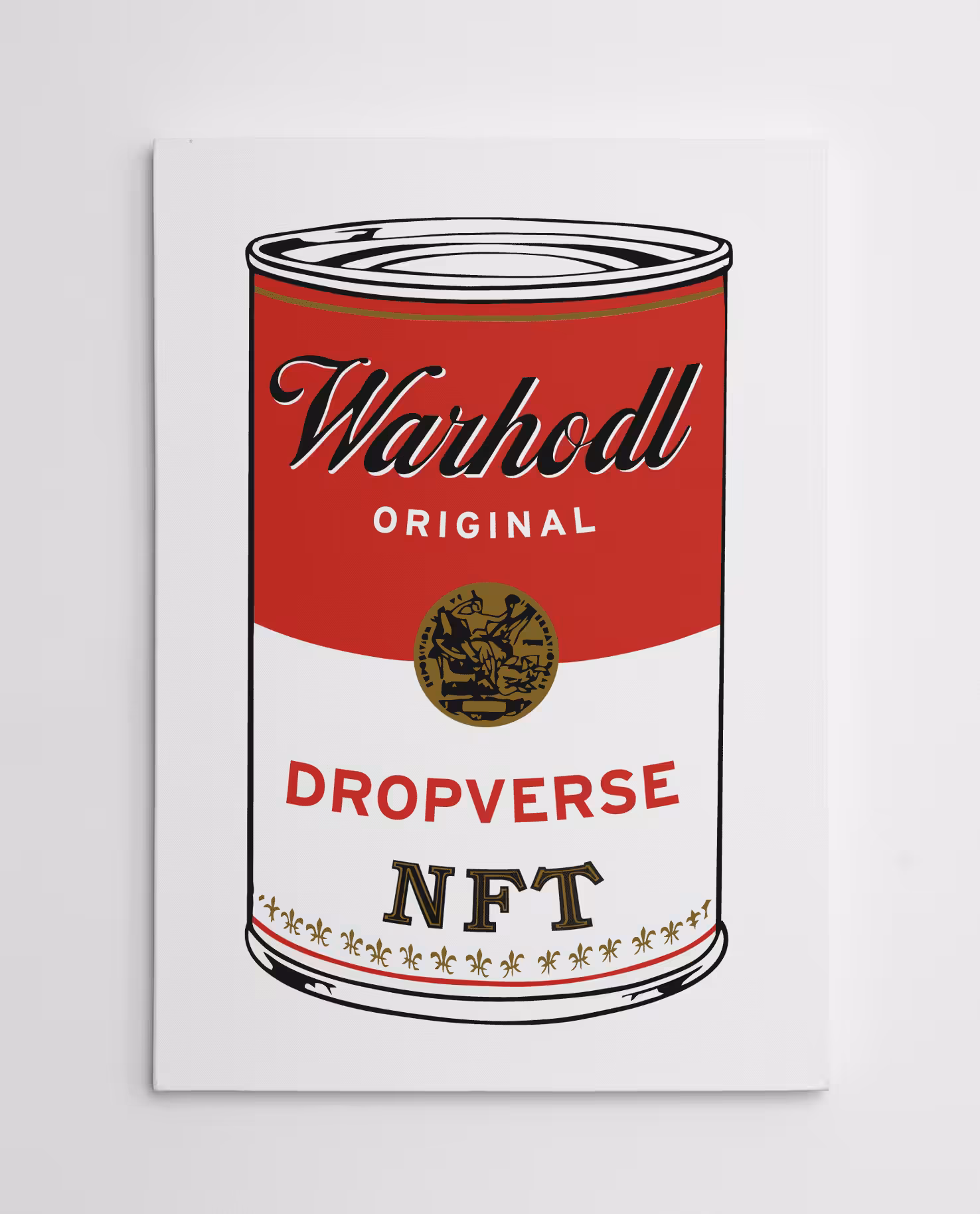 WARHODL Artist Proofs: WARHODL Artist Proof "DROPVERSE" NFT Original Can